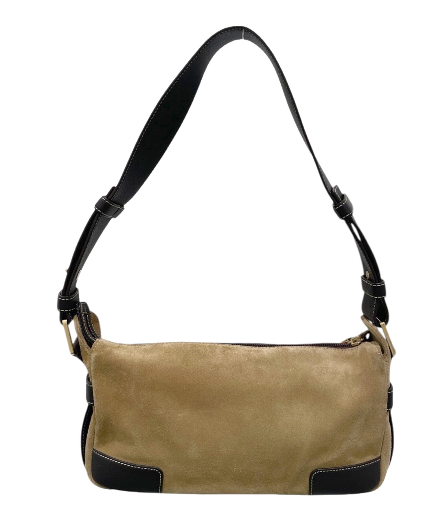 中古・古着通販】LOEWE (ロエベ) アナグラム スウェードショルダー 