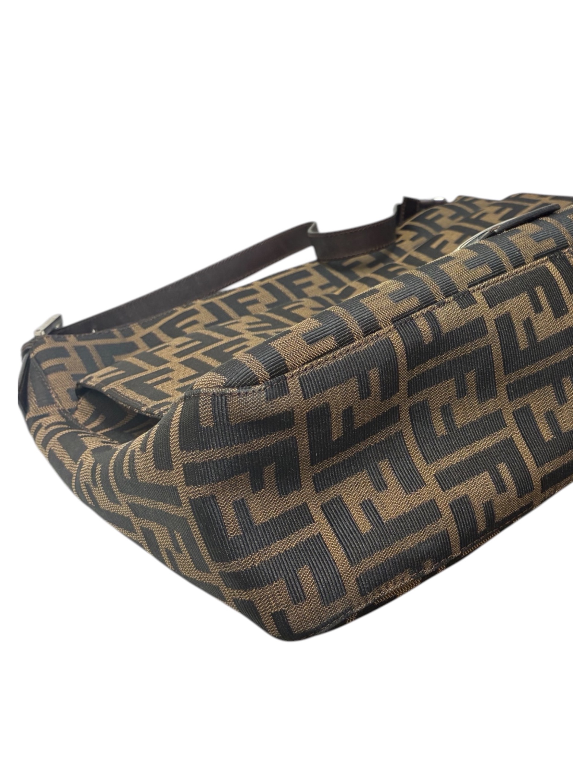 激レア　正規品Fendi 　総ロゴ　ズッカ　幾何学　プルオーバー　L相当 FENDI（フェンディ） 美品□FENDI FJ0498/FB0767 FFロゴ ズッカ 総柄