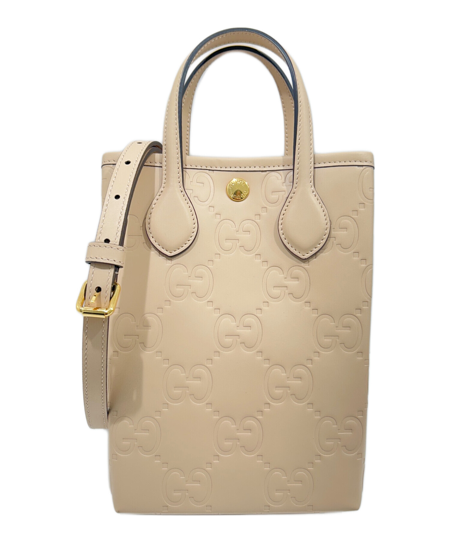 グッチ スーパーミニバッグ  790133【Sランク】【中古】 中古・古着通販】GUCCI (グッチ) GGスーパーミニバッグ/790133