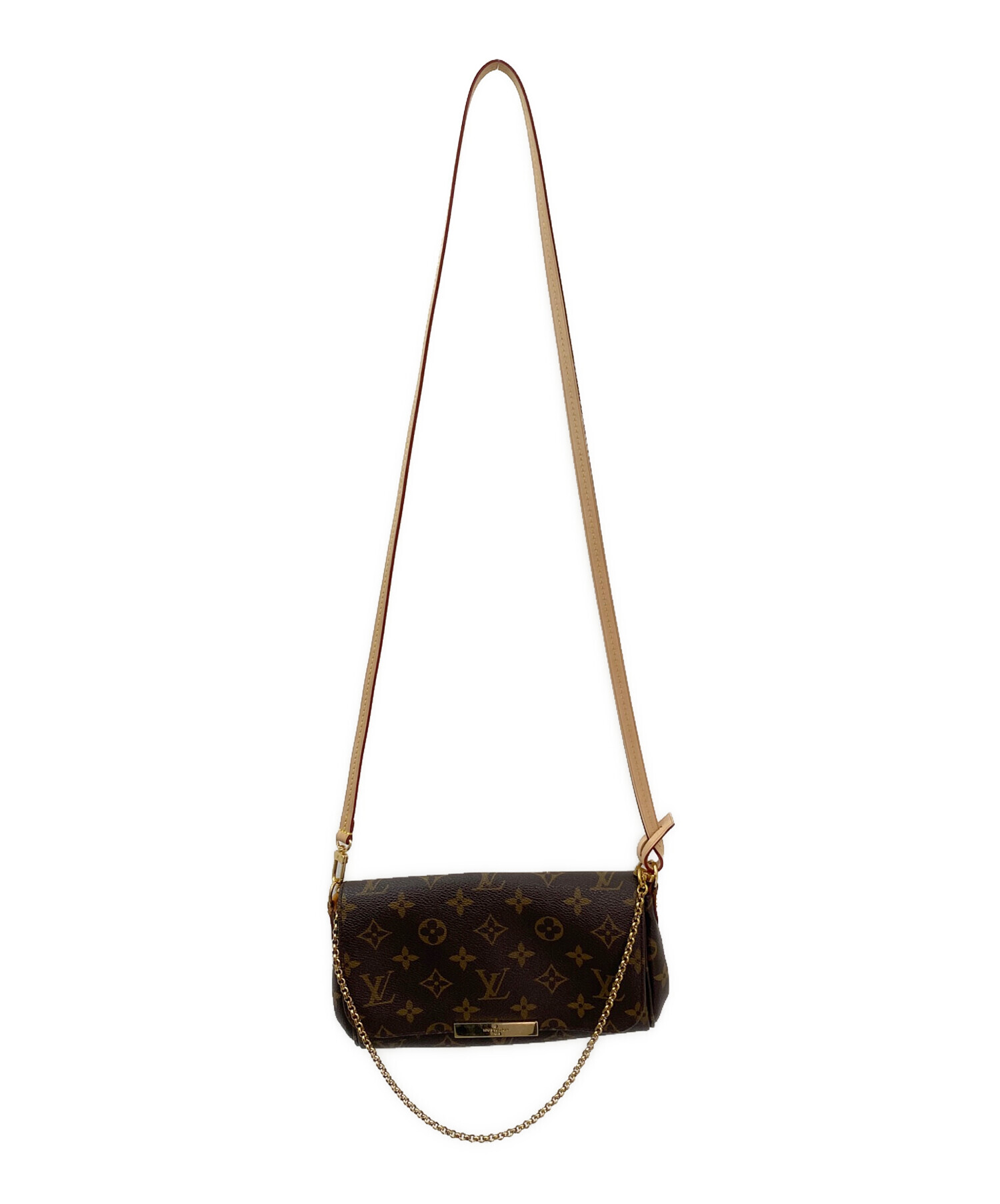 ルイ・ヴィトン フェイボリット NM レディース 【中古】 LOUIS VUITTON】ルイヴィトン『バイカラー モノグラム アンプラント