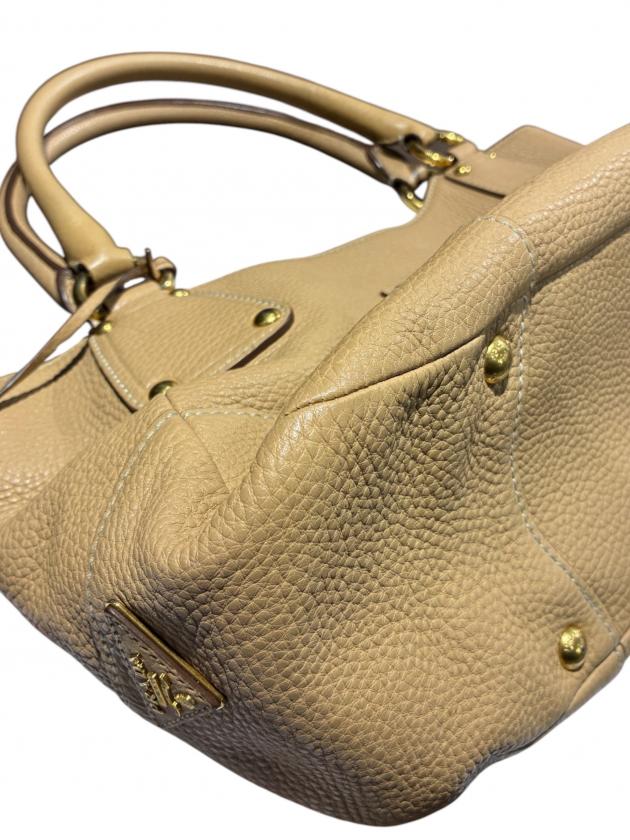 中古・古着通販】PRADA (プラダ) バックルハンドバッグ/BR4627