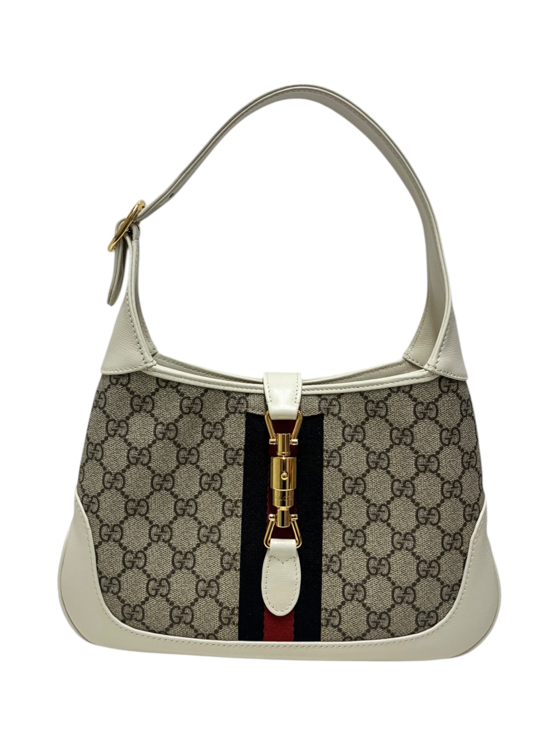 み*の様 美品☆希少正規品✨GUCCIショルダーバッグ 中古・古着通販】GUCCI (グッチ) ショルダーバッグ/636706 グレー
