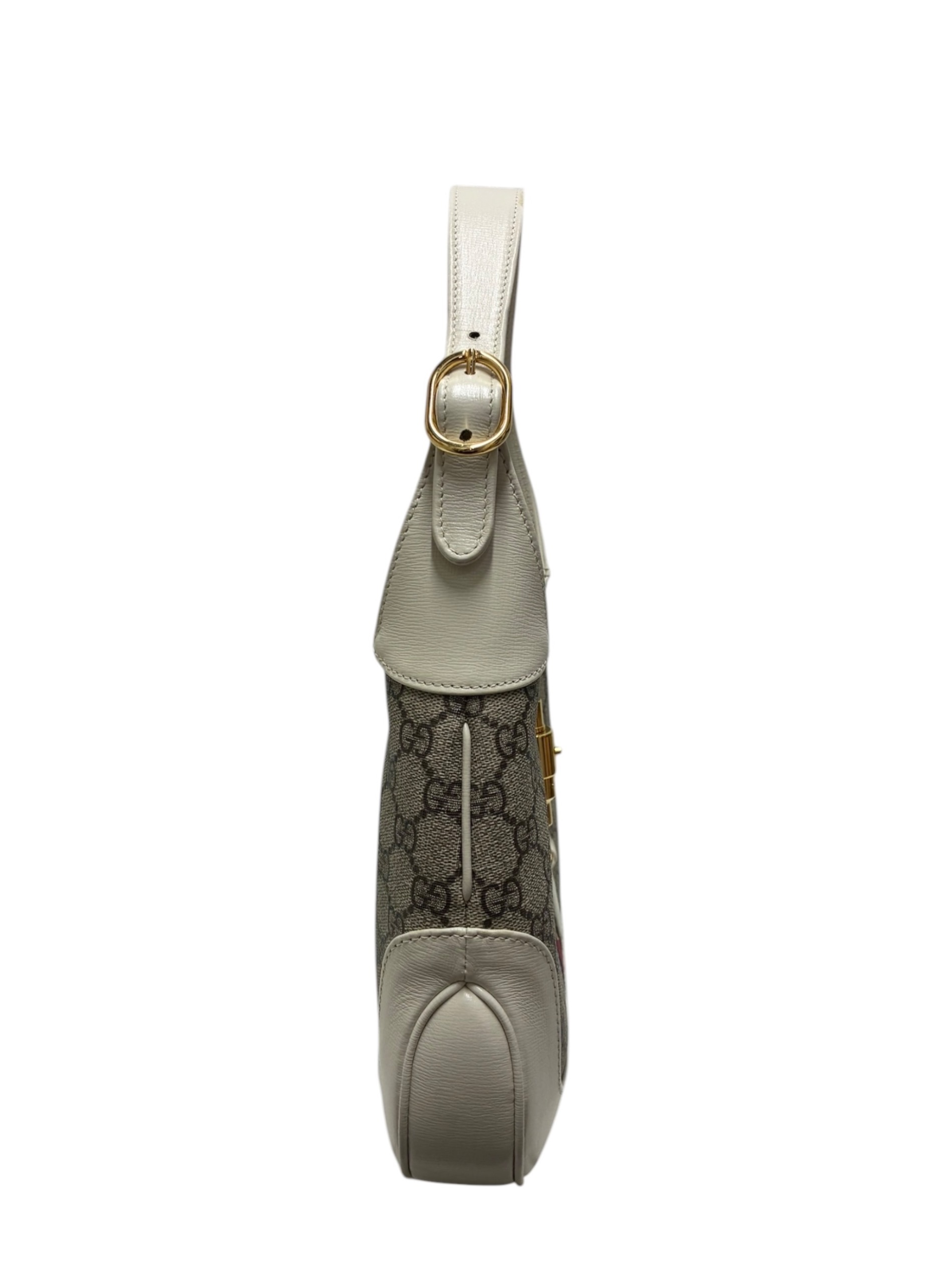み*の様 美品☆希少正規品✨GUCCIショルダーバッグ 中古・古着通販】GUCCI (グッチ) ショルダーバッグ/636706 グレー