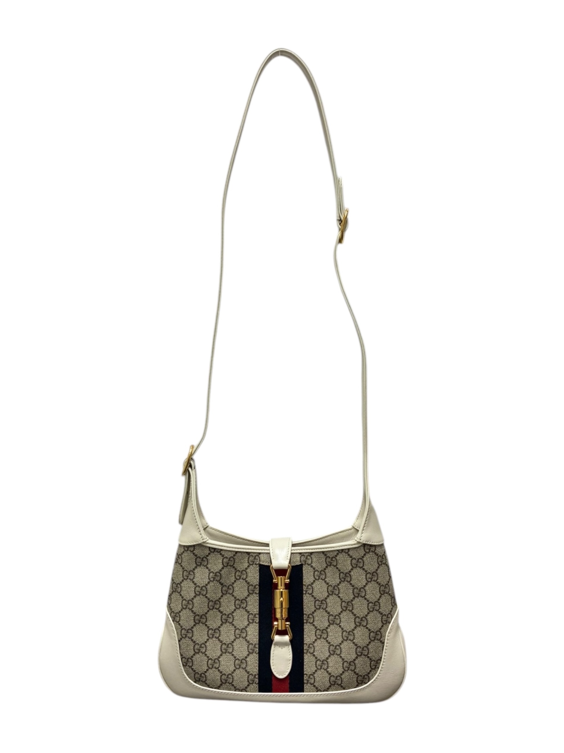 み*の様 美品☆希少正規品✨GUCCIショルダーバッグ 中古・古着通販】GUCCI (グッチ) ショルダーバッグ/636706 グレー