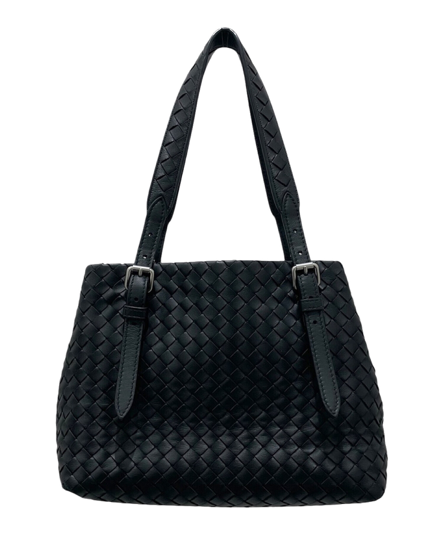 BOTTEGA VENETA イントレチャート ハンドバッグ 中古・古着通販】BOTTEGA VENETA (ボッテガベネタ) イントレチャート