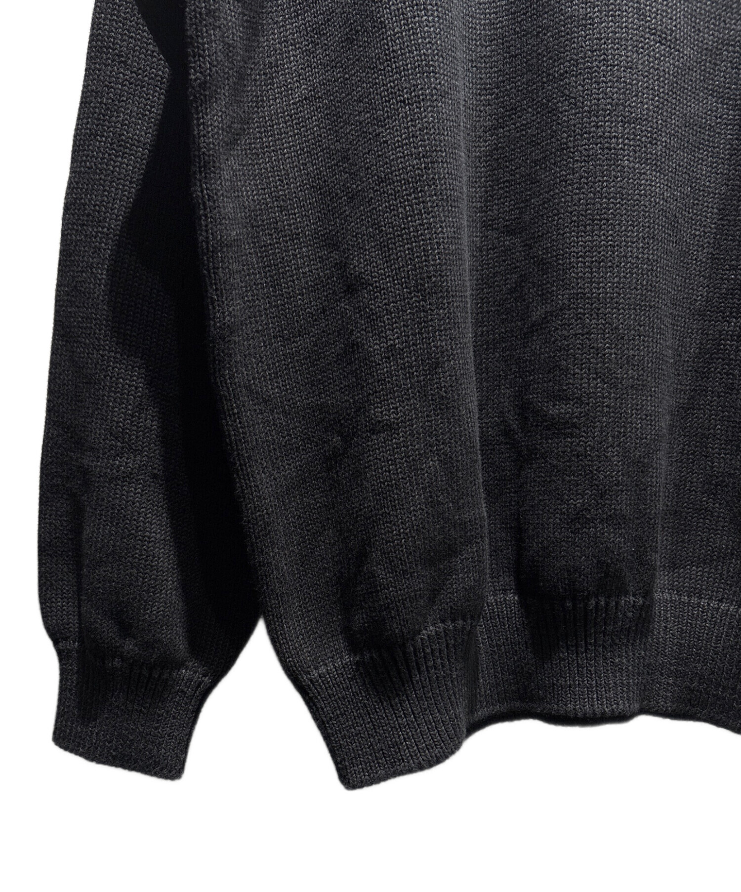 中古・古着通販】BALENCIAGA (バレンシアガ) BB刺繍ニット ブラック