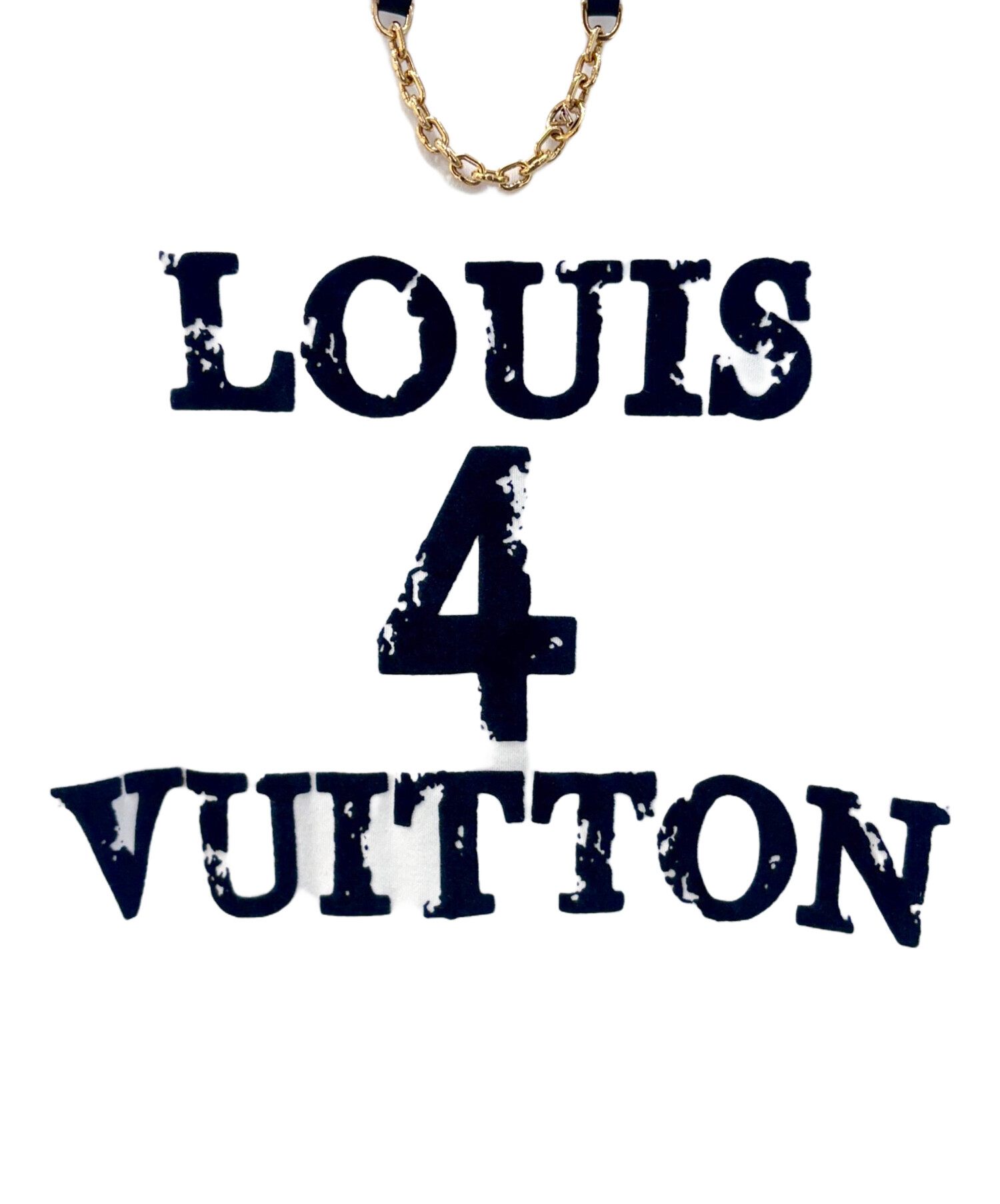 Louis Vuitton ロゴプリント ウェメンズトップ LOUIS VUITTON - LOUIS VUITTON ルイ・ヴィトン カットソー 2054 LV
