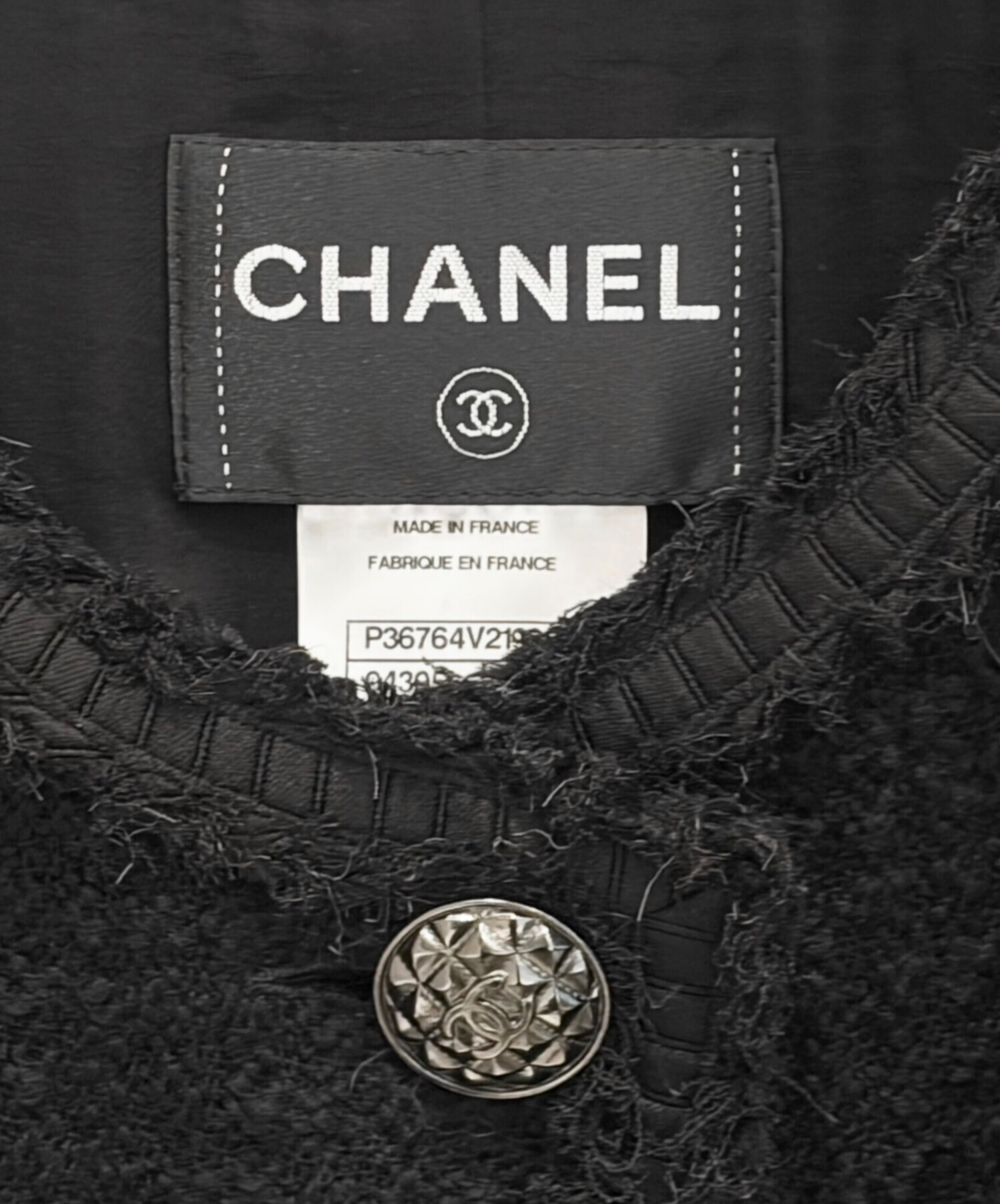 中古・古着通販】CHANEL (シャネル) ココマークボタンツイード
