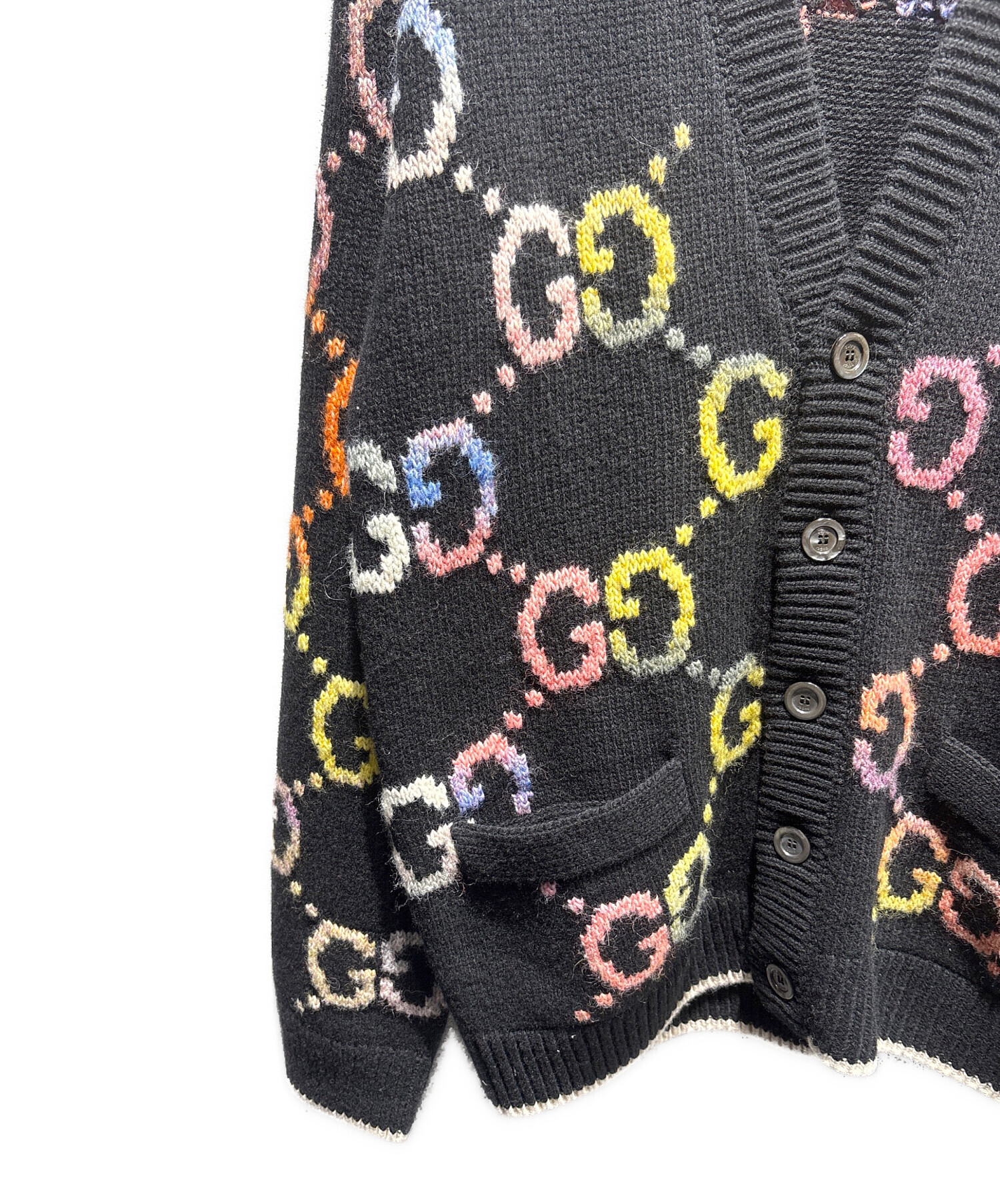 新品 gucci カーディガン イタリア製 未使用 グッチ 確実正規 セーター 新品 gucci カーディガン イタリア製 未使用 グッチ 確実正規 セーター