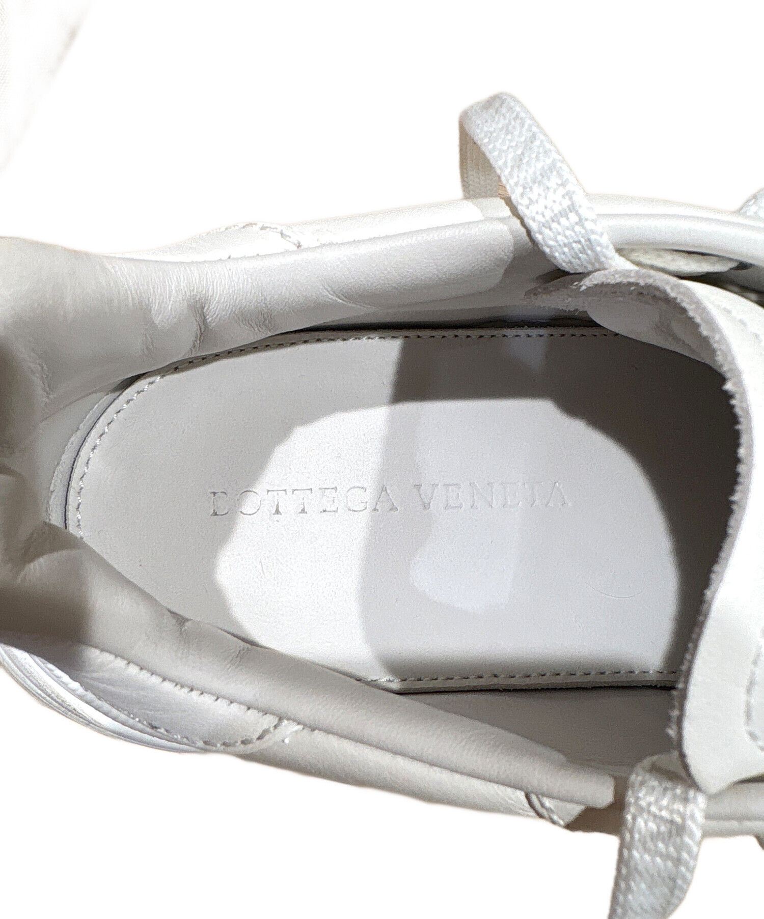 中古・古着通販】BOTTEGA VENETA (ボッテガベネタ) レザースニーカー 