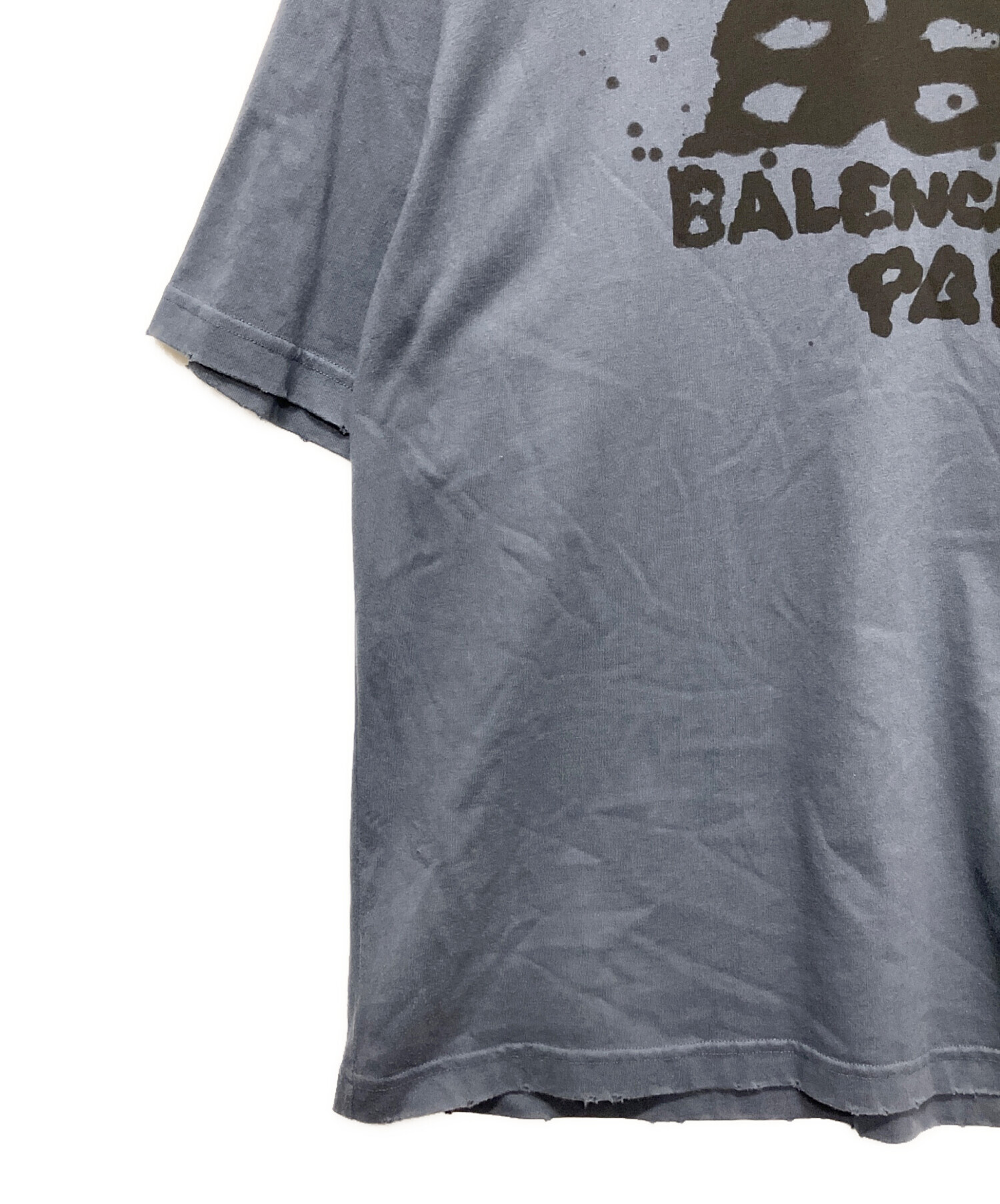 中古・古着通販】BALENCIAGA (バレンシアガ) Hand-Drawn BB Icon T