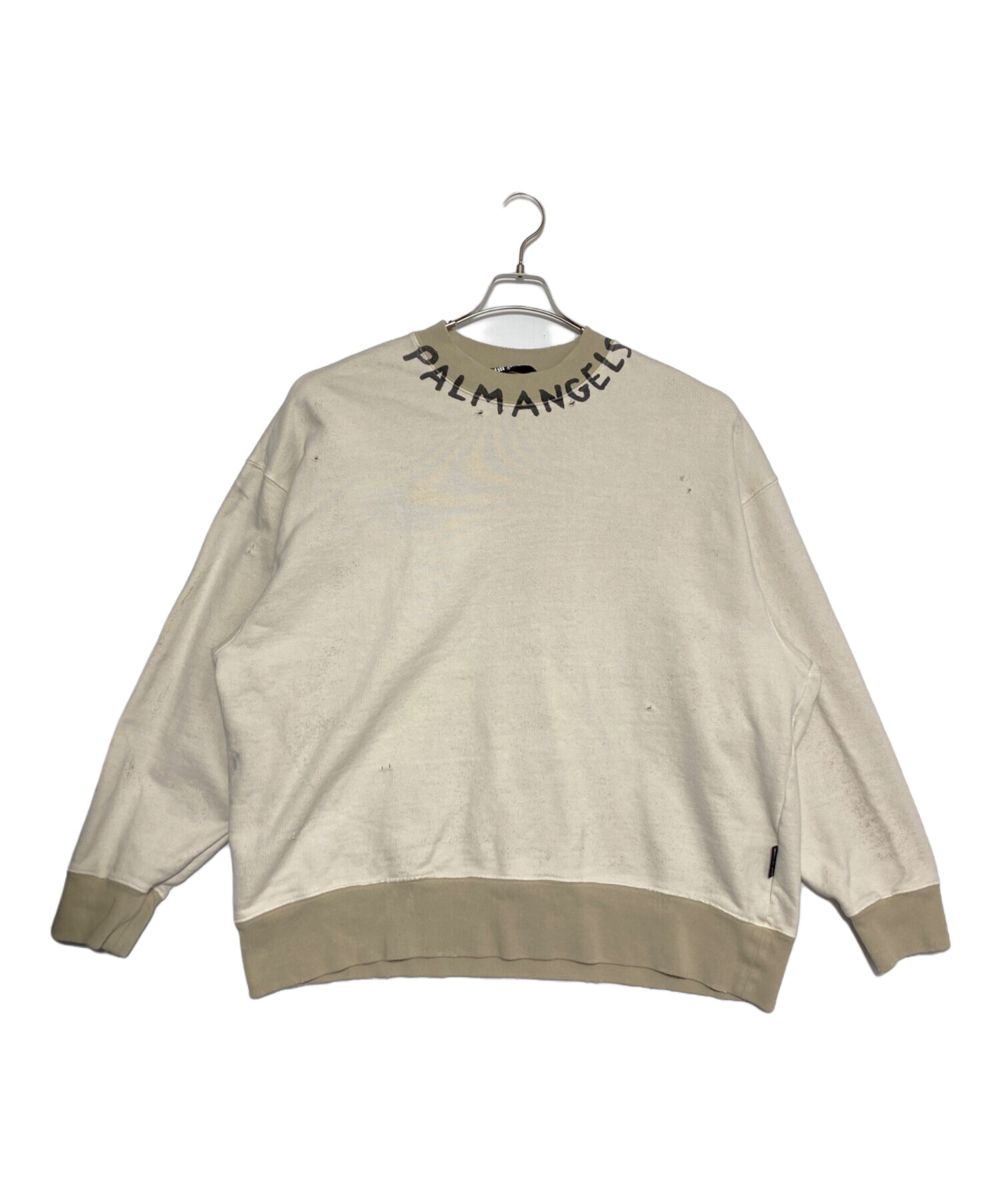 中古・古着通販】Palm Angels (パーム エンジェルス) ロゴクルーネック 