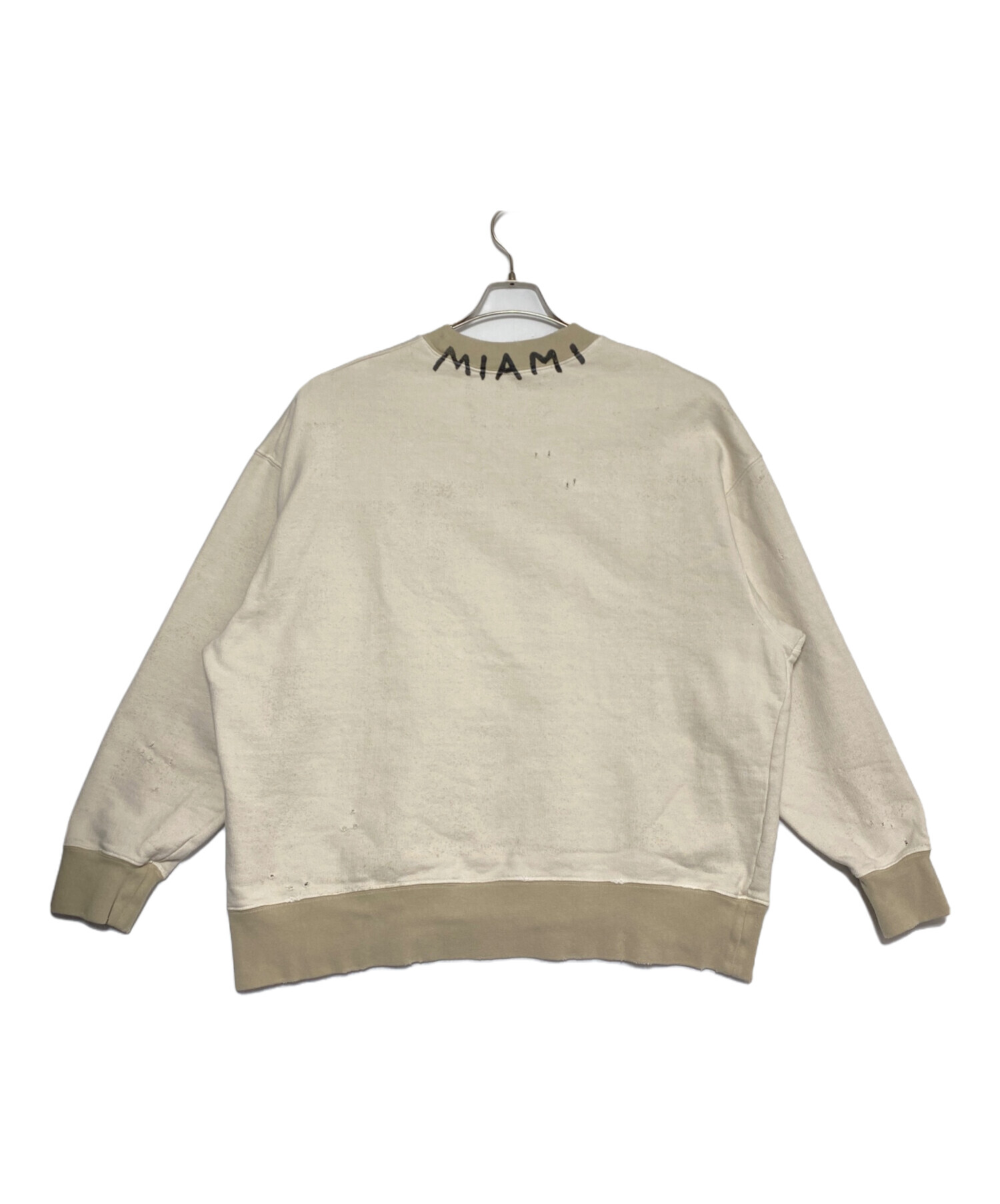 中古・古着通販】Palm Angels (パーム エンジェルス) ロゴクルーネック 