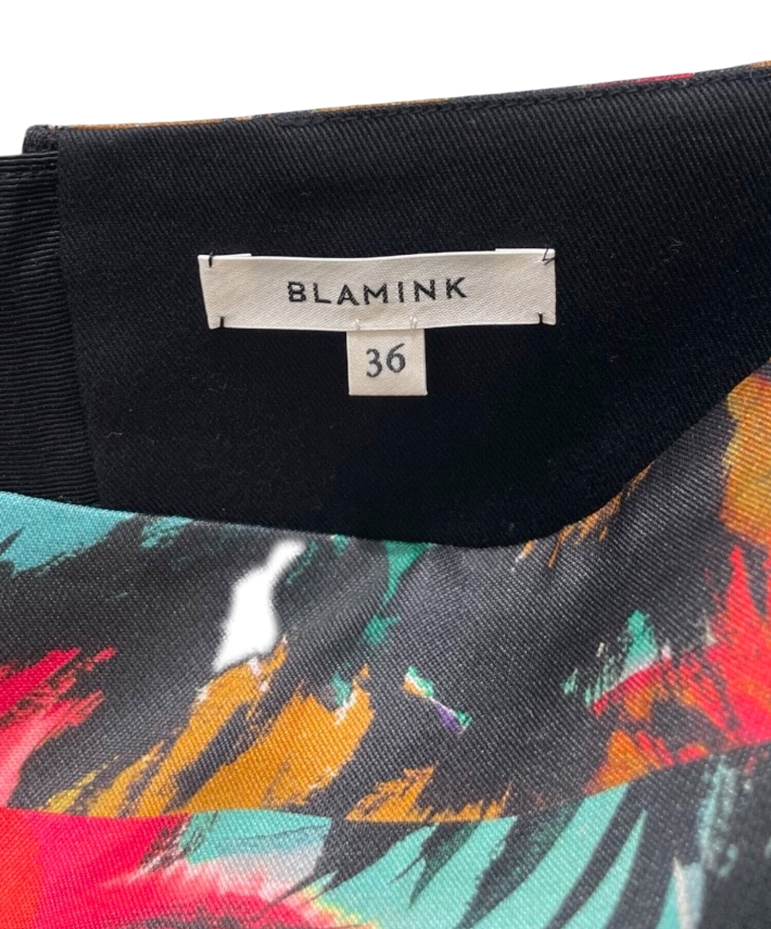 中古・古着通販】BLAMINK (ブラミンク) 花柄シルクオーガンジーゴ