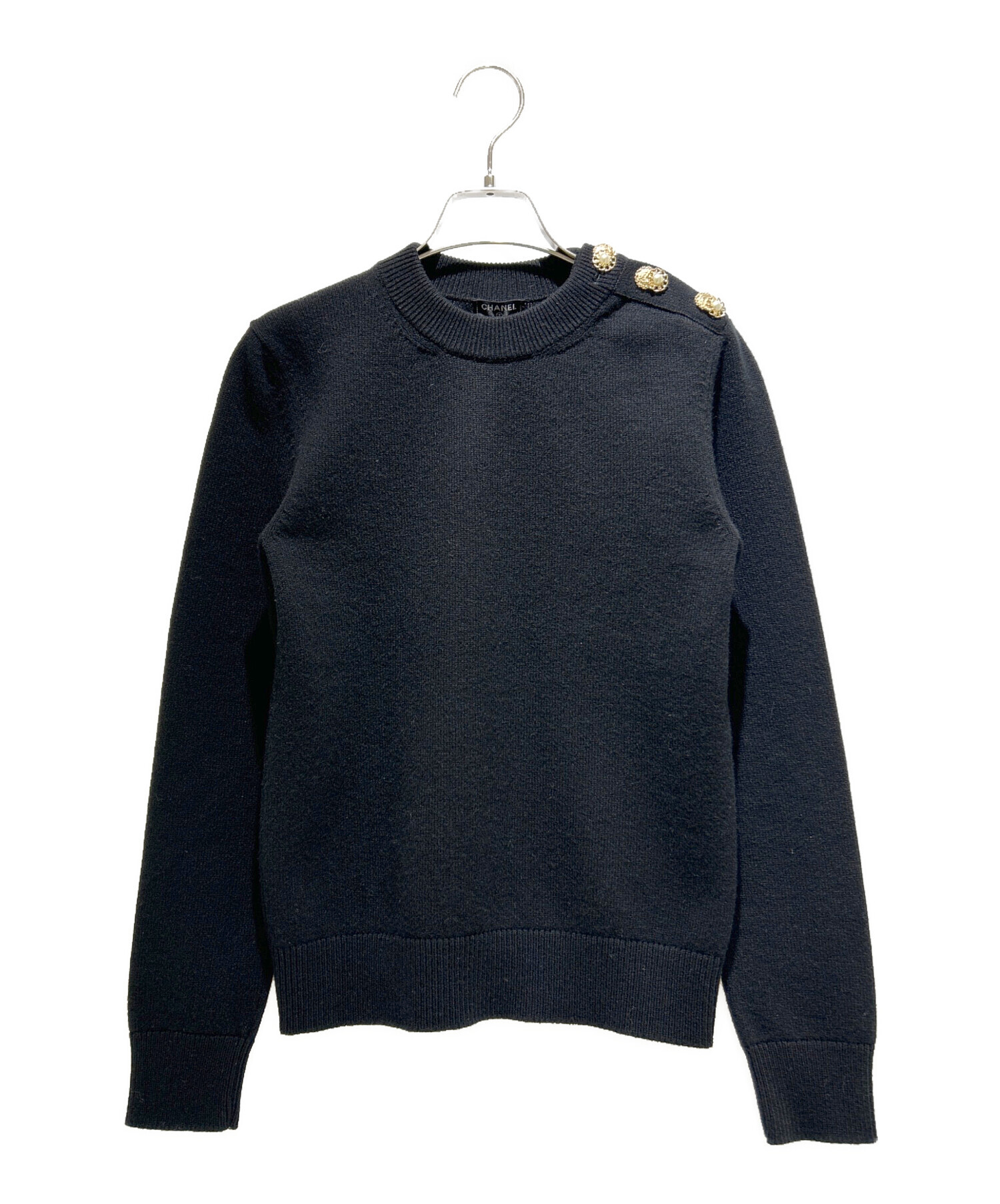 中古・古着通販】CHANEL (シャネル) P65 ショルダー ココマークボタン