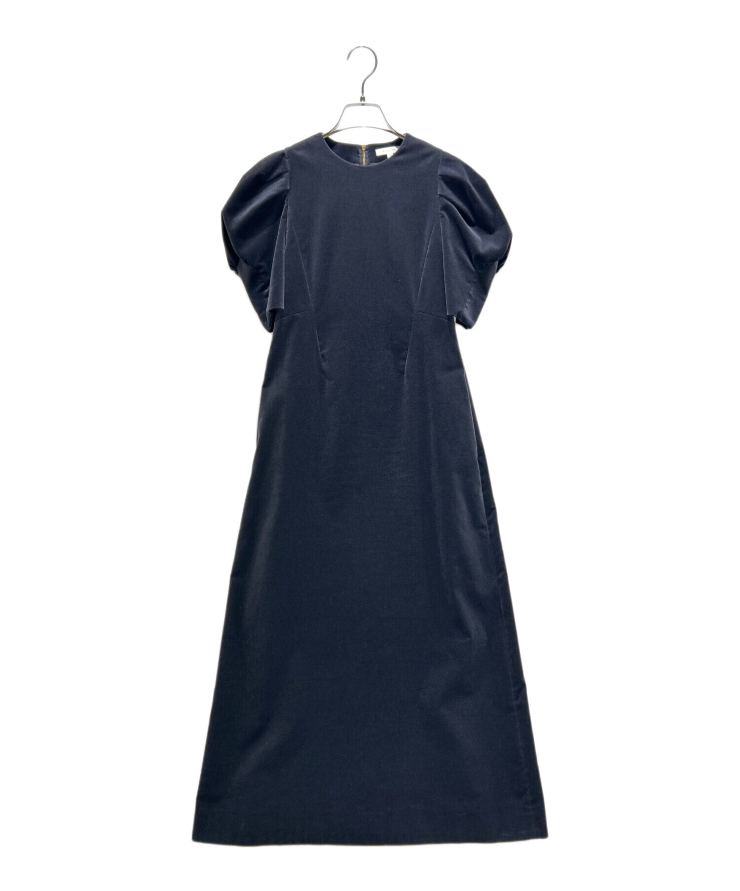 中古・古着通販】BLAMINK (ブラミンク) Velour French Sleeve Dress