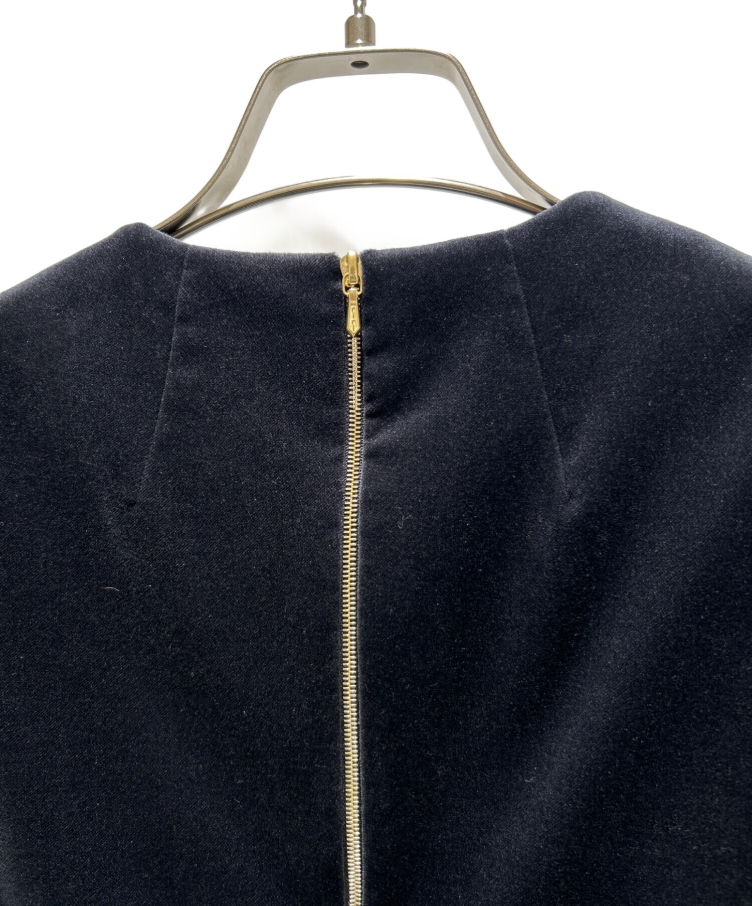 中古・古着通販】BLAMINK (ブラミンク) Velour French Sleeve Dress