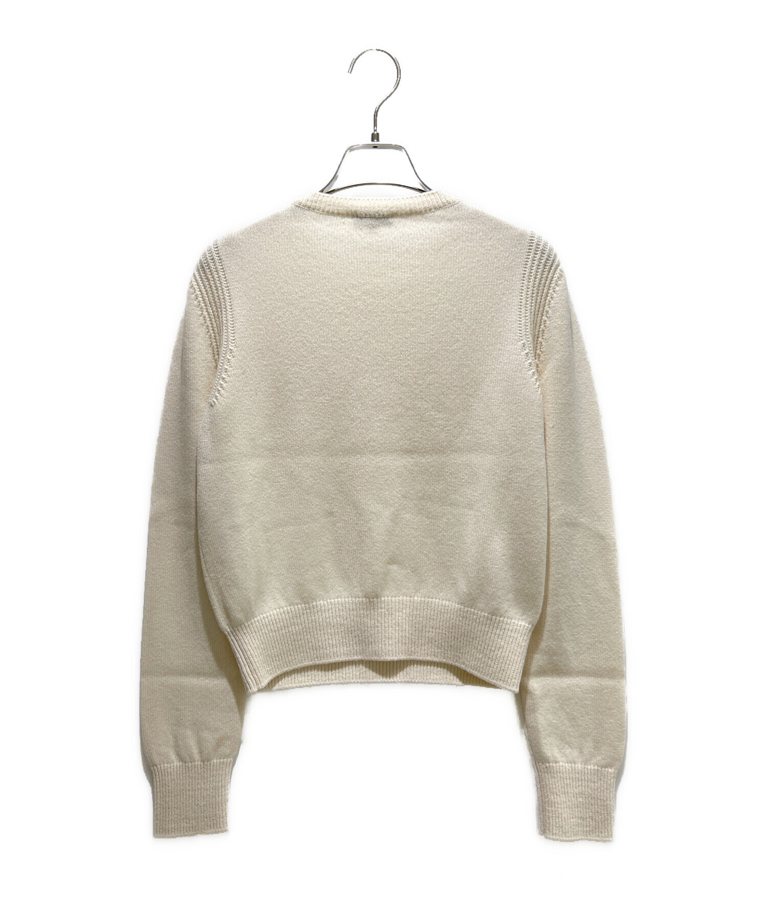 中古・古着通販】CHANEL (シャネル) ココマークビジューカシミヤニット