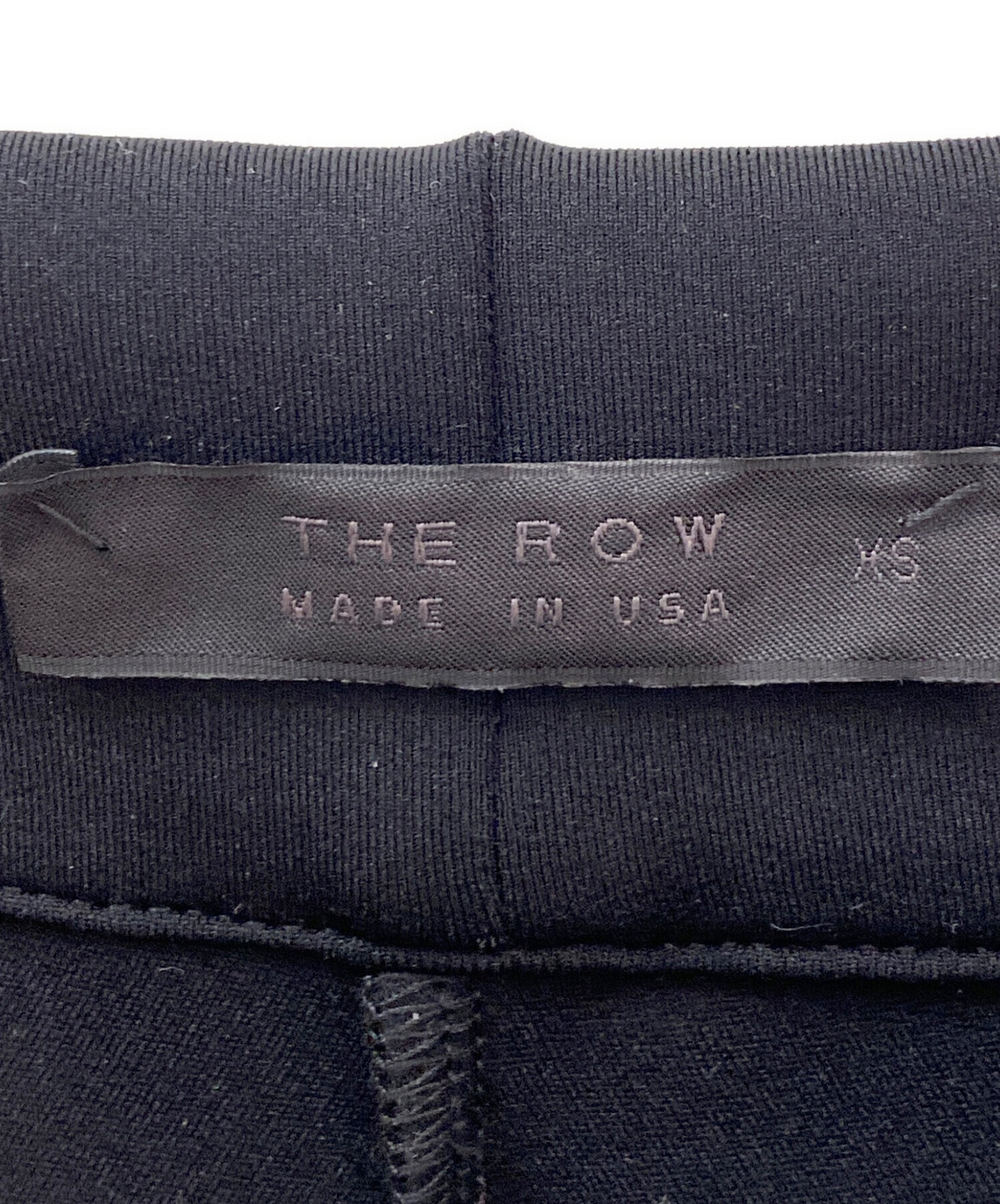 中古・古着通販】THE ROW (ザ ロウ) レギンスパンツ ブラック サイズ