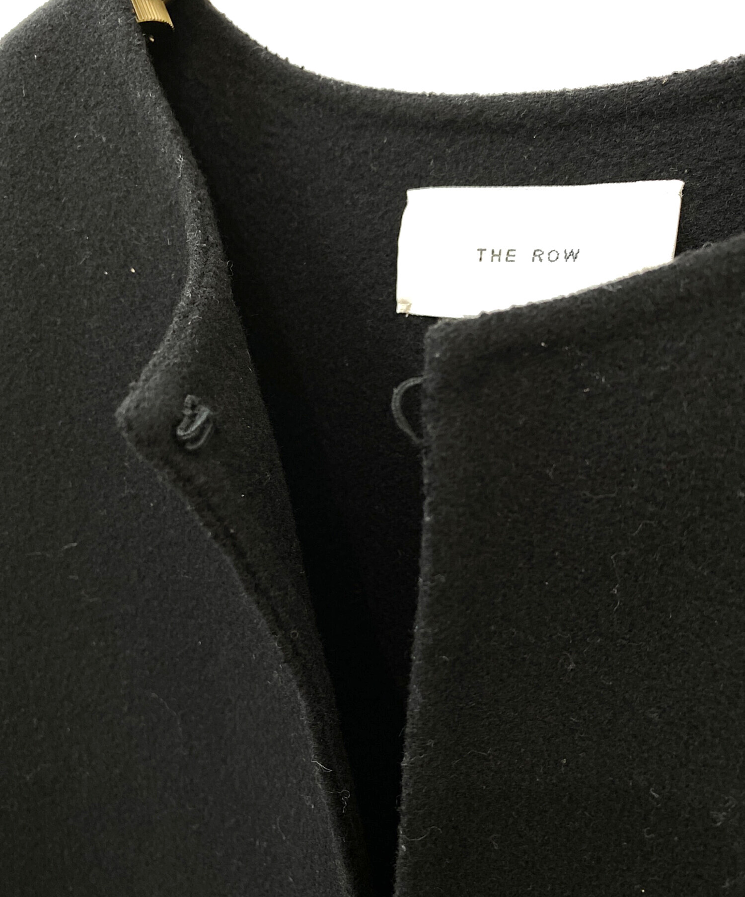 中古・古着通販】THE ROW (ザ ロウ) ロングジレ ブラック サイズ:XS
