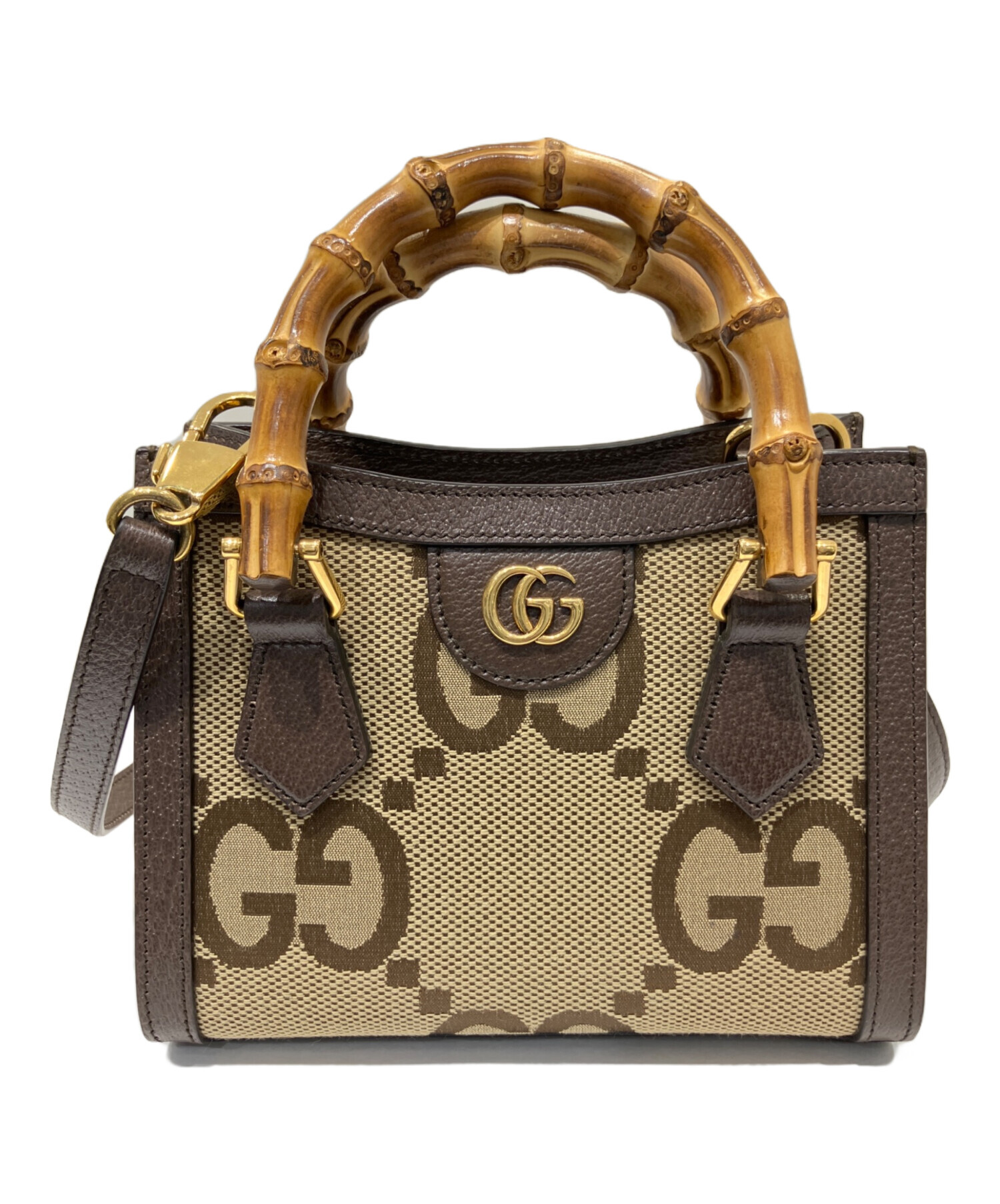 グッチ GG柄 ショルダーバッグ レディース 【中古】 GUCCI（グッチ） GUCCI GGキャンバス ロゴ GG柄 斜め掛け ショルダー
