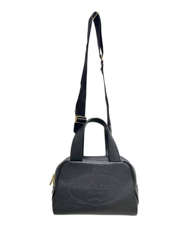 PRADA HANDOBAG 三角プレート レザー A4可ブラウン PRADA（プラダ） 超美品 送料無料 ハンドバッグ ヴィンテージ レザー