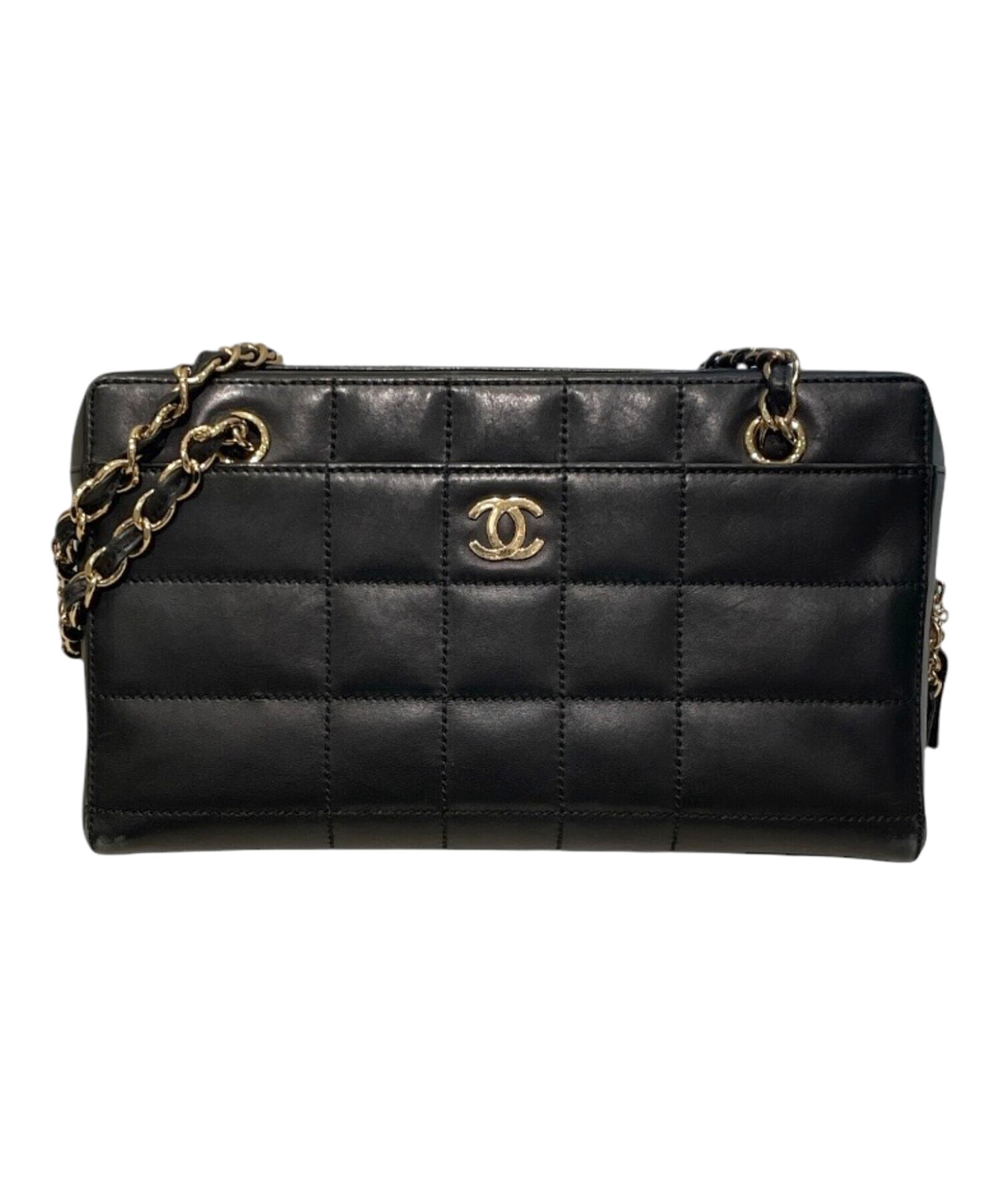 中古・古着通販】CHANEL (シャネル) チョコバー チェーンショルダー