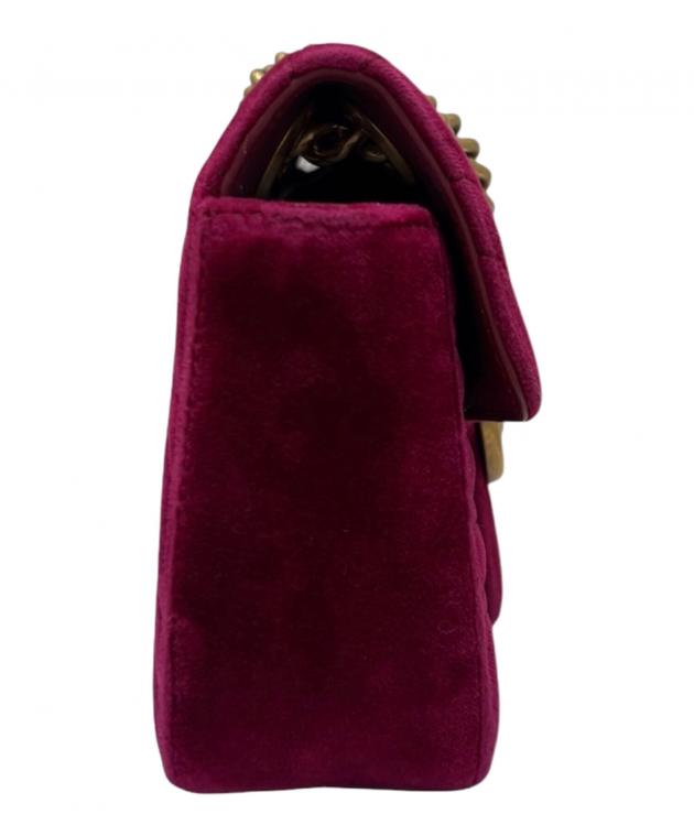 中古・古着通販】GUCCI (グッチ) チェーンショルダーバッグ パープル 