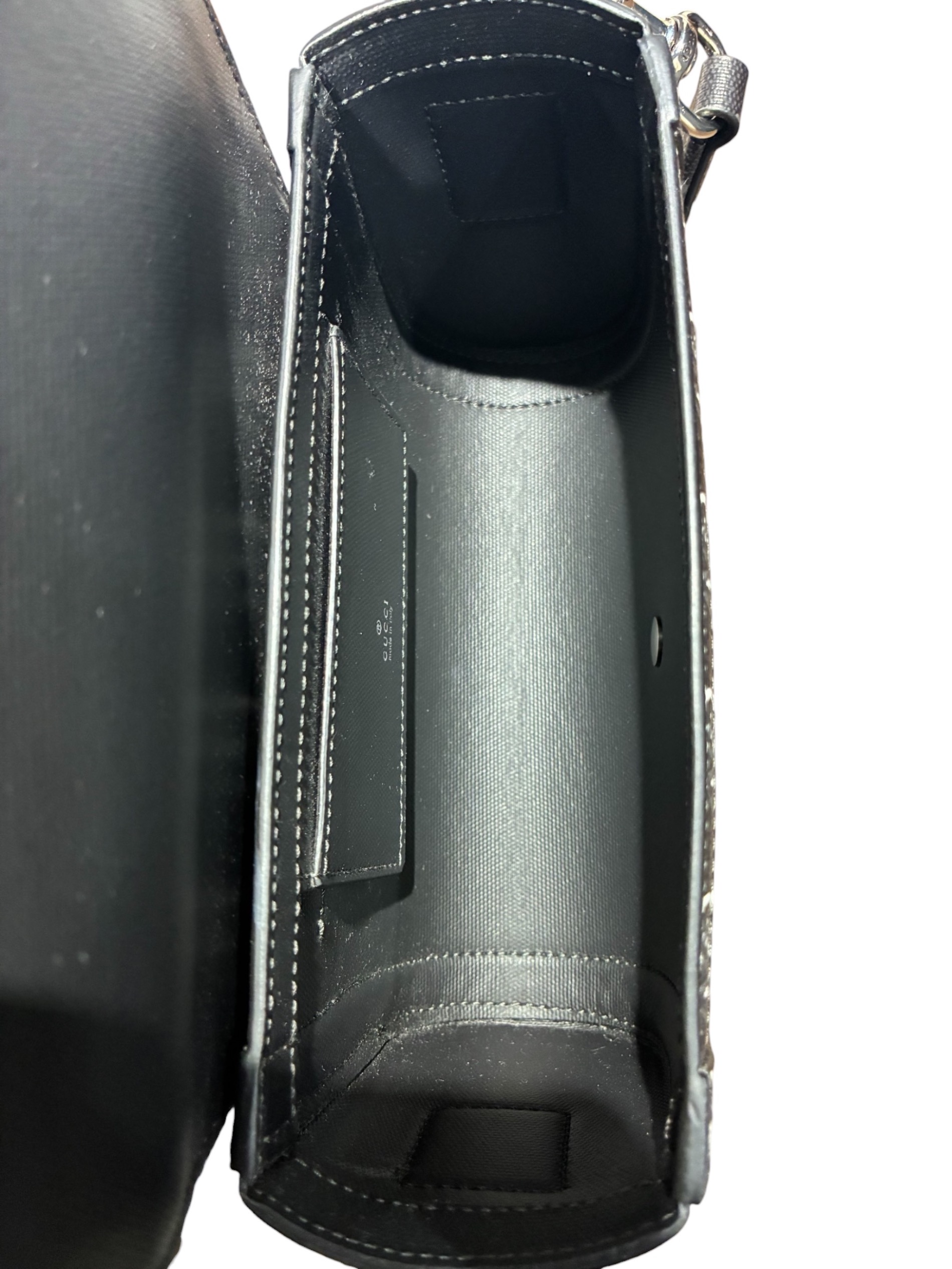 中古・古着通販】GUCCI (グッチ) ミニショルダーバッグ ブラック 