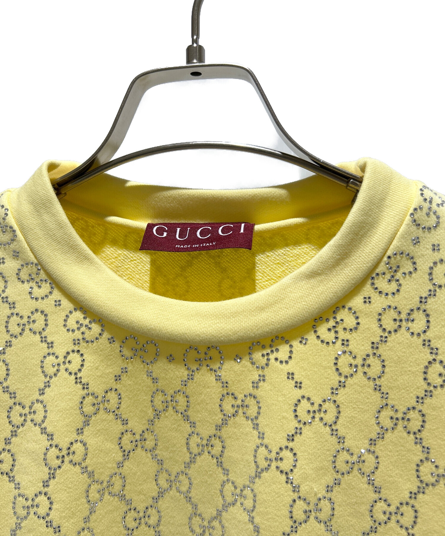 GUCCIロゴスウェット　古着 中古・古着通販】GUCCI (グッチ) ロゴスウェット ブラック サイズ:XS