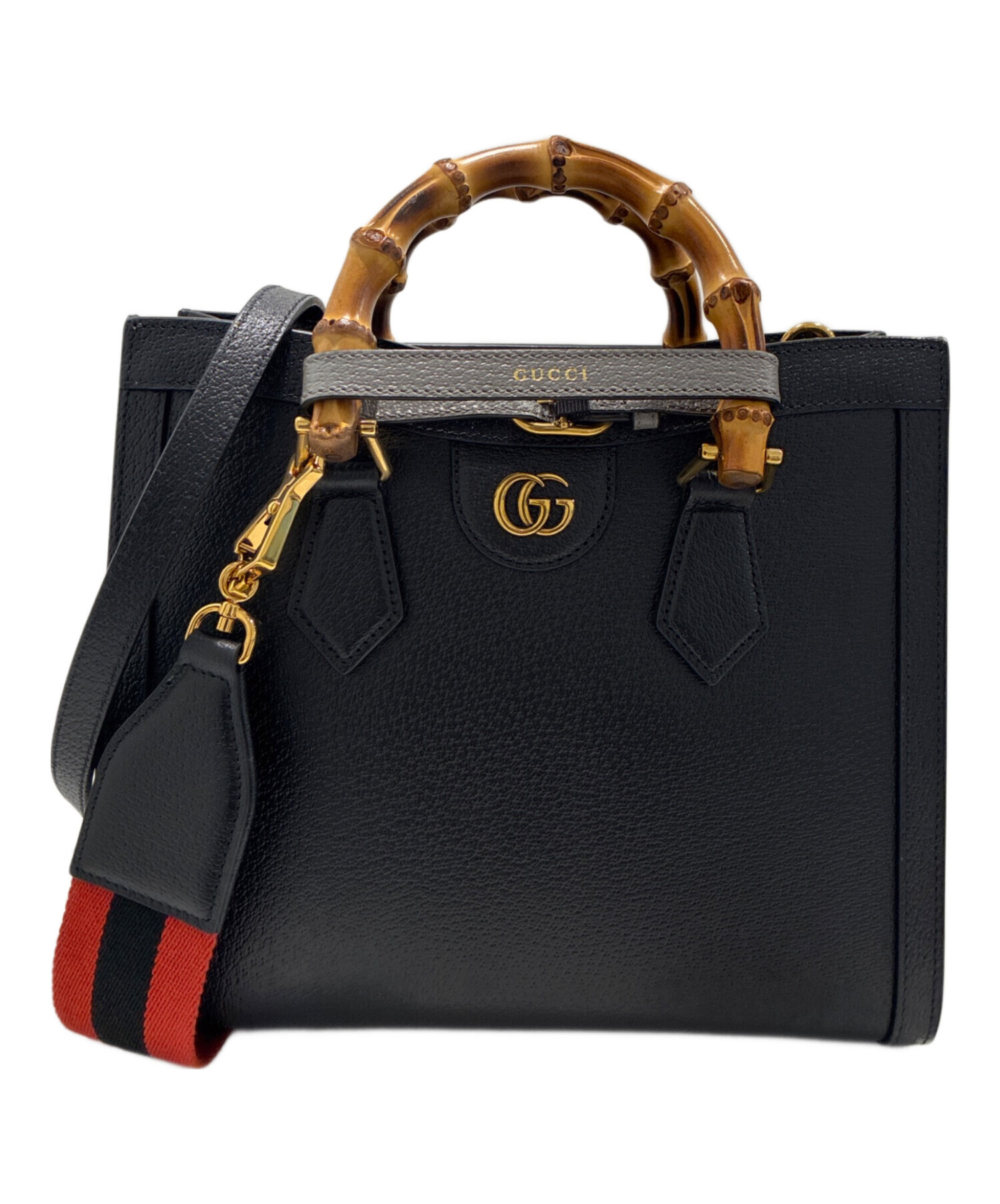 中古・古着通販】GUCCI (グッチ) ダイアナ ミディアム トートバッグ