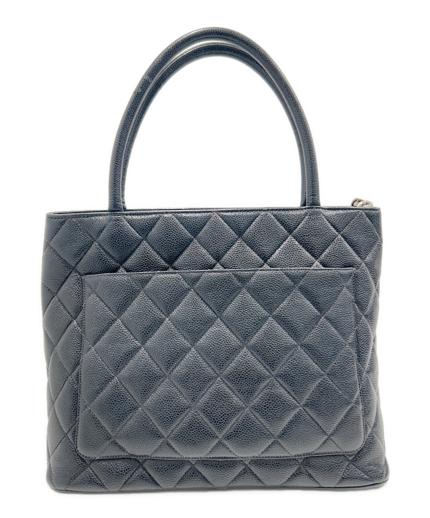 CHANEL ブラック トートバッグラスト１点 中古・古着通販】CHANEL (シャネル) 復刻トートバッグ/Executive Tote