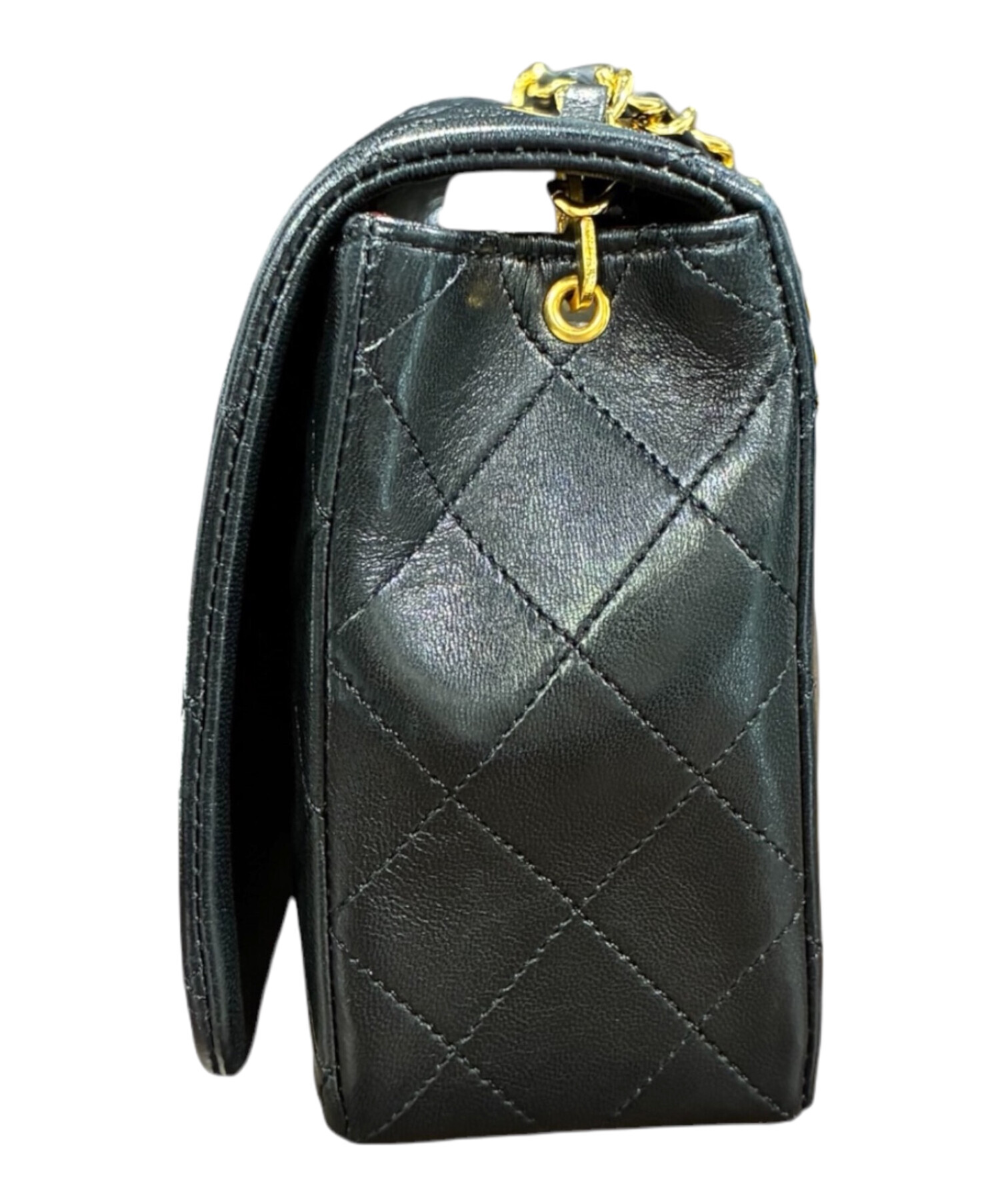 中古・古着通販】CHANEL (シャネル) シングルフラップチェーン