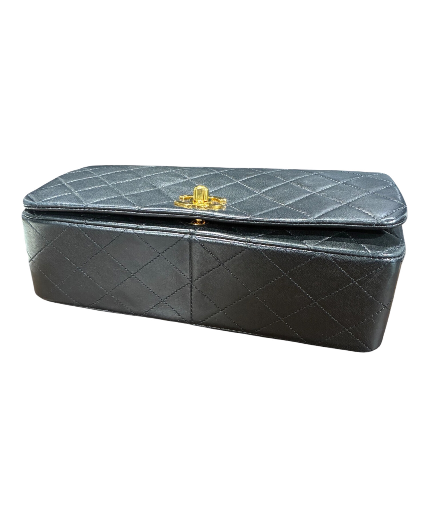 中古・古着通販】CHANEL (シャネル) シングルフラップチェーン