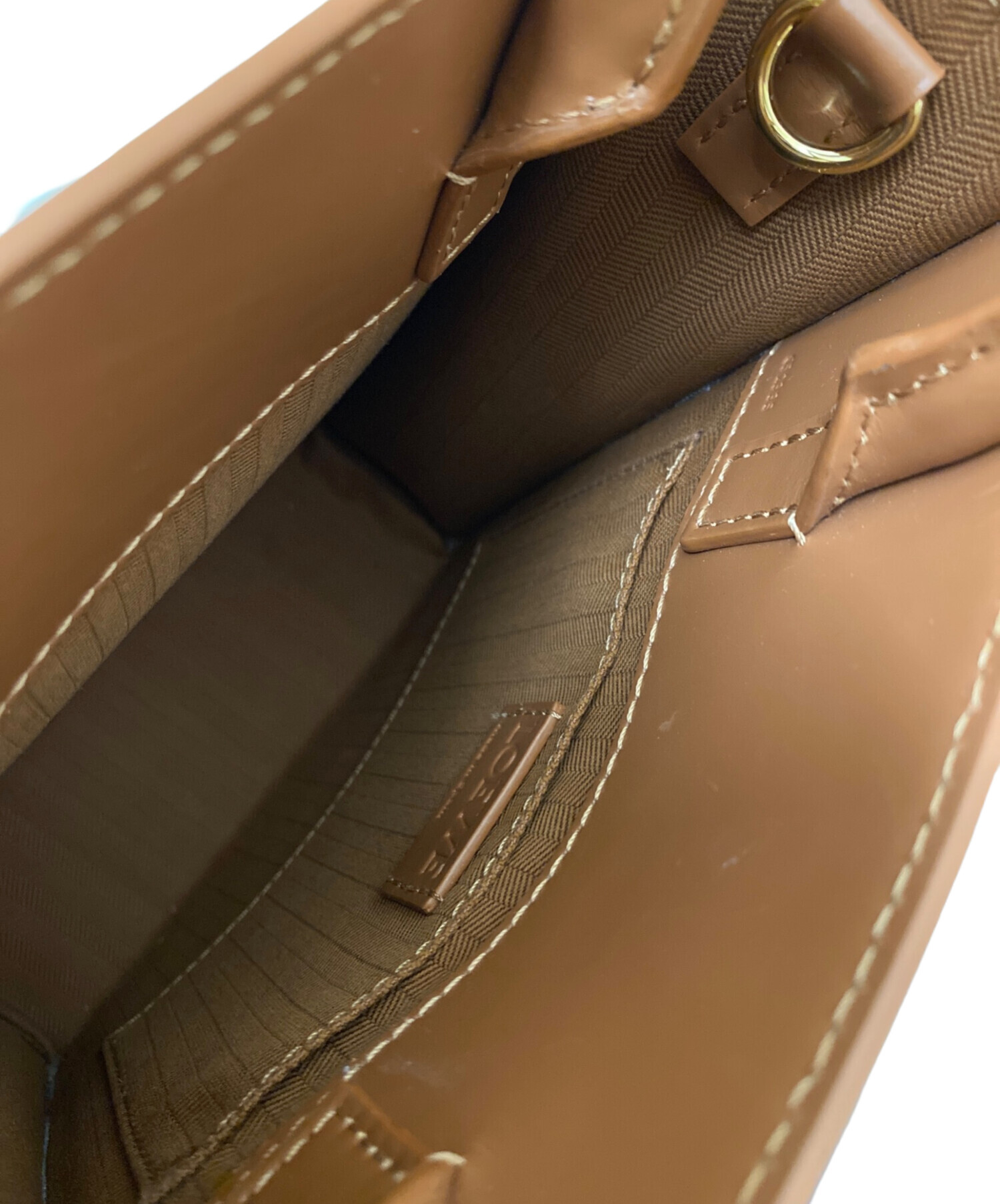 LOEWE ロエベ/ルナ/ブラウン/ブランドバック/SAランク/84【中古】 LOEWE（ロエベ） バッグ レディース ブランド ハンドバッグ レザー