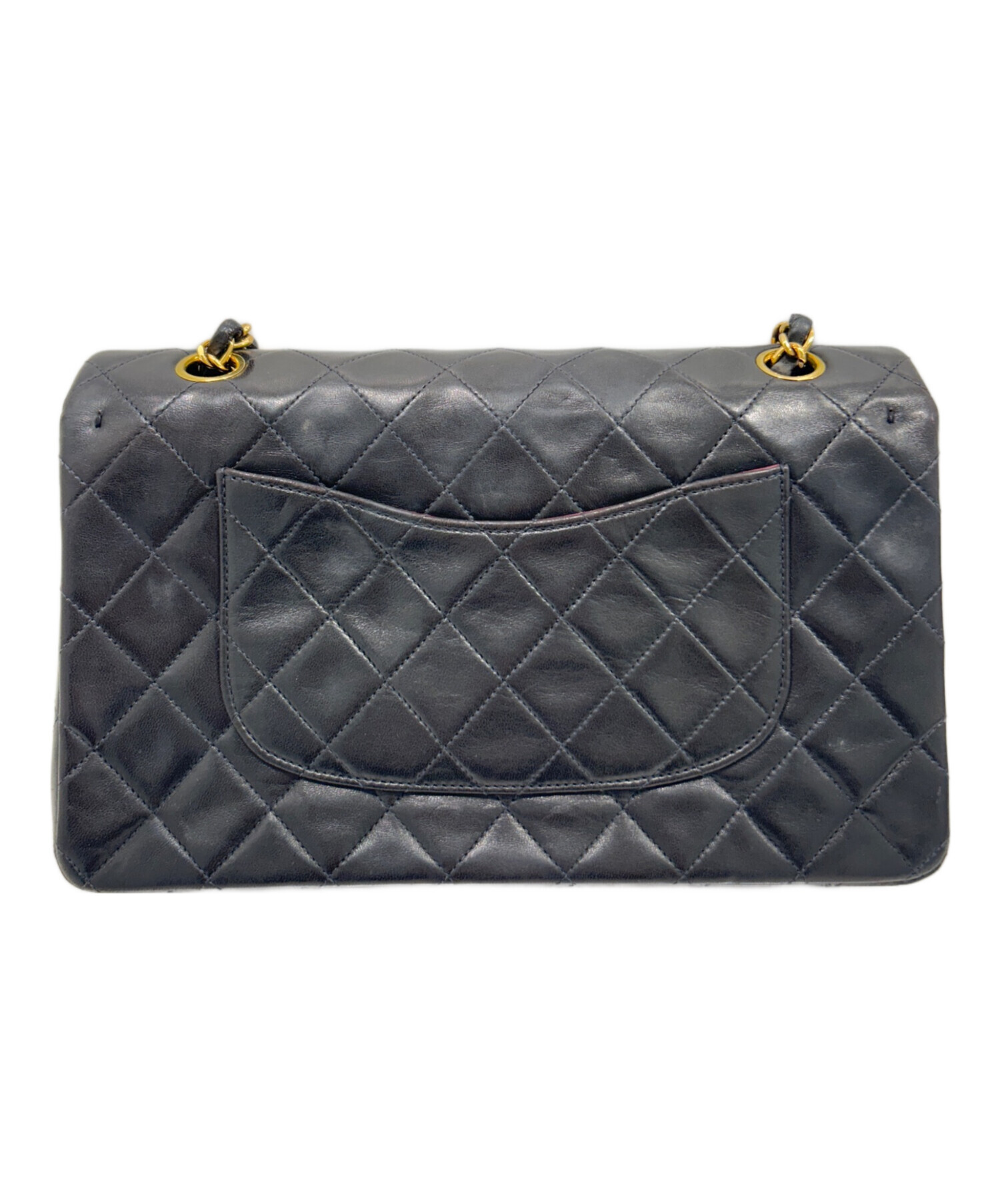 シャネル ショルダーバッグ 中古・古着通販】CHANEL (シャネル) Matelassé 25 Double Flap Chain