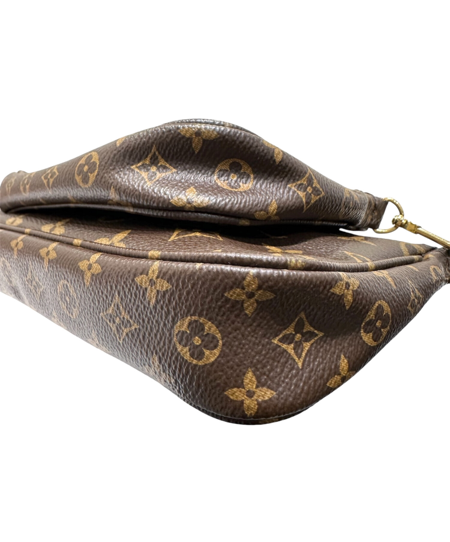 ルイヴィトン LOUIS VUITTON ケース モノグラム ミュルティポシェット アクセソワール ケース 小銭入れ ポーチ M44840 ブラウン 中古・古着通販】LOUIS VUITTON (ルイ ヴィトン) ミュルティ