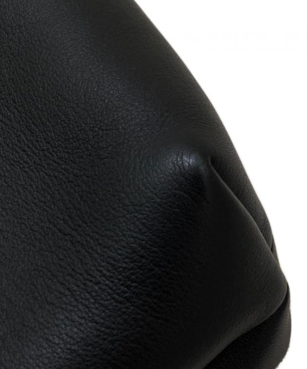 中古・古着通販】LOEWE (ロエベ) ペブルポーチ ブラック｜ブランド