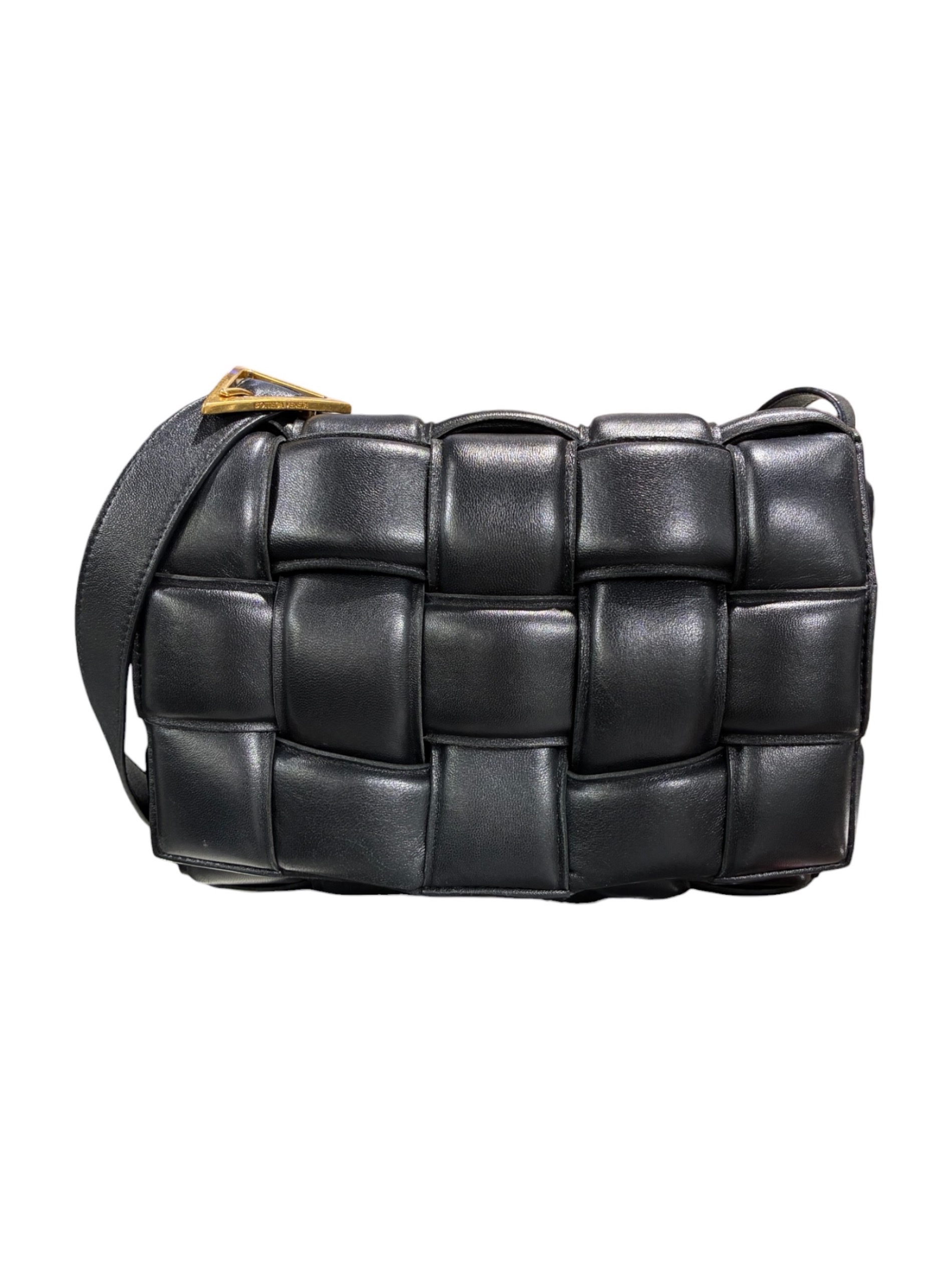 (ジャンク品)ボッテガべネタ　バッグ 中古・古着通販】BOTTEGA VENETA (ボッテガベネタ) パデットカセット