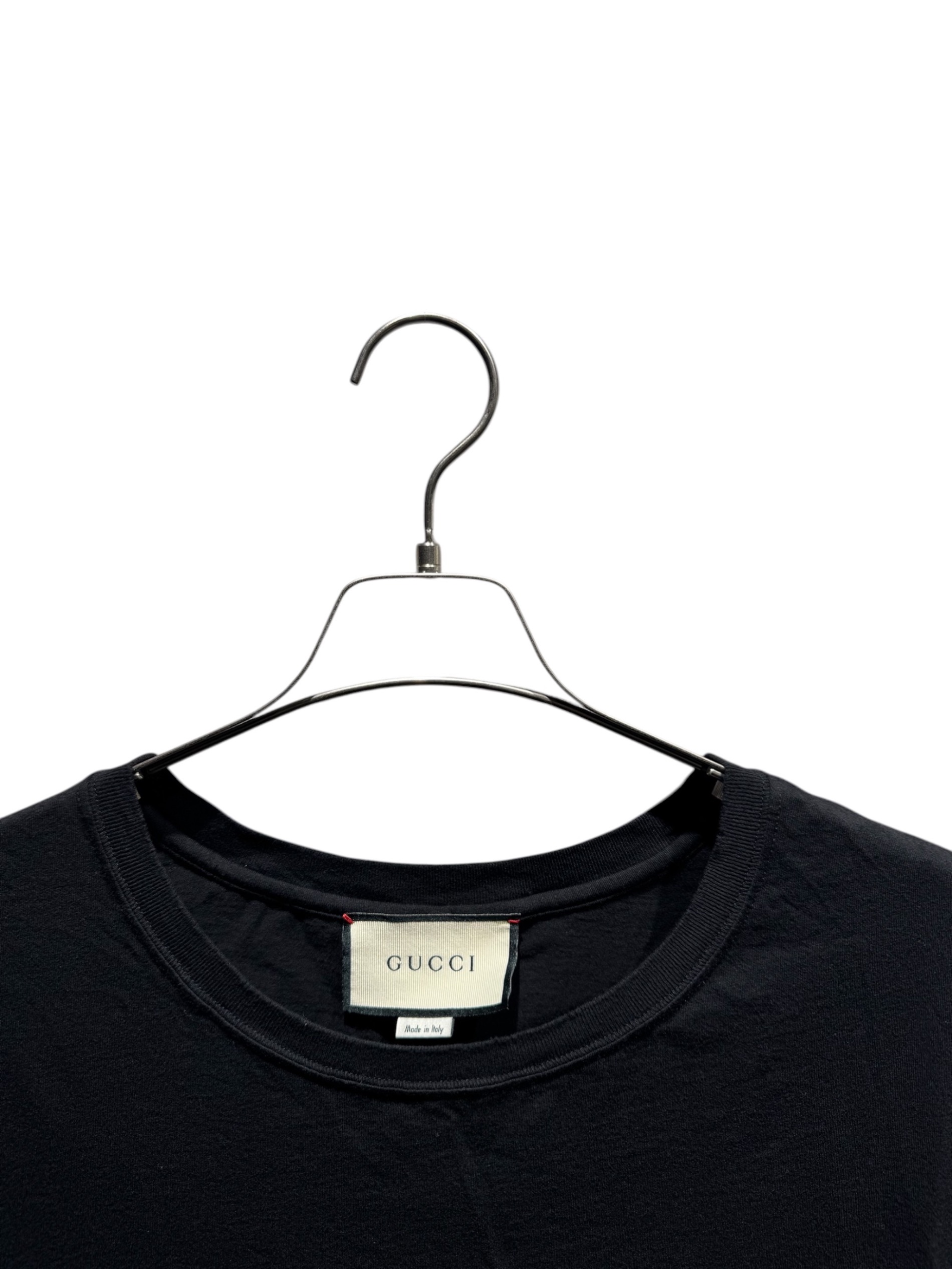 中古・古着通販】GUCCI (グッチ) ヴィンテージロゴTシャツ ブラック