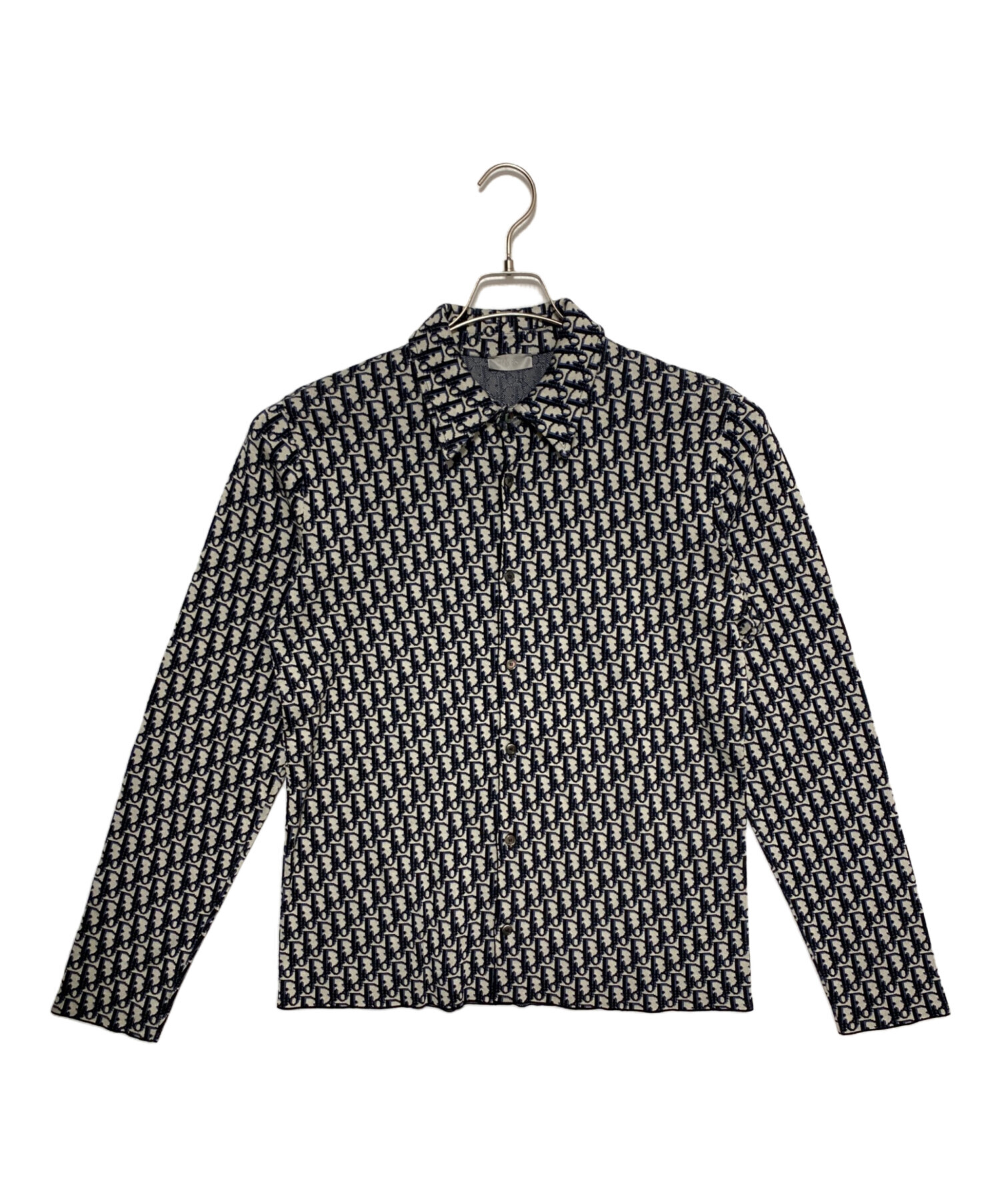 中古・古着通販】Dior (ディオール) オブリークシャツ ネイビー サイズ