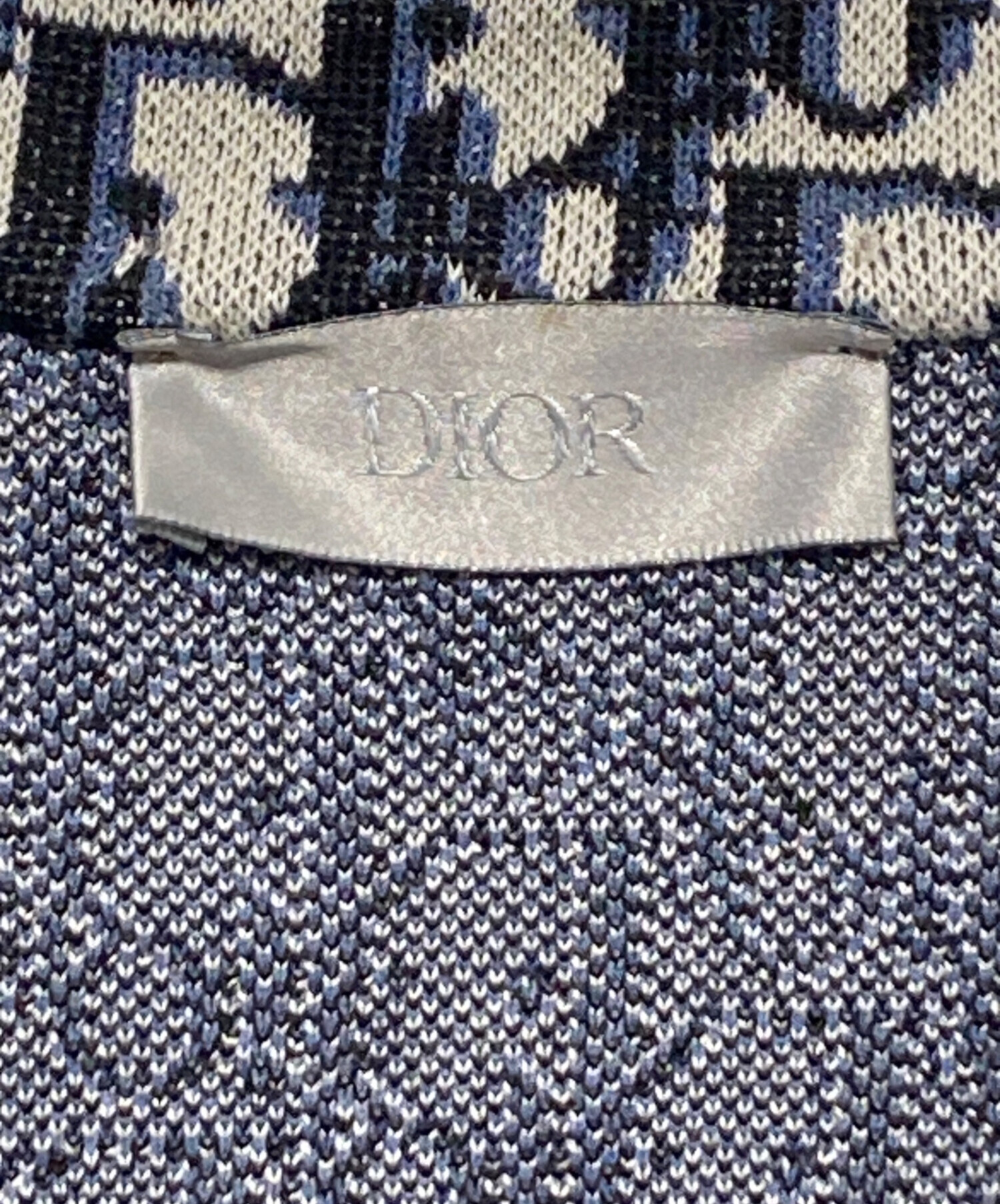 中古・古着通販】Dior (ディオール) オブリークシャツ ネイビー サイズ