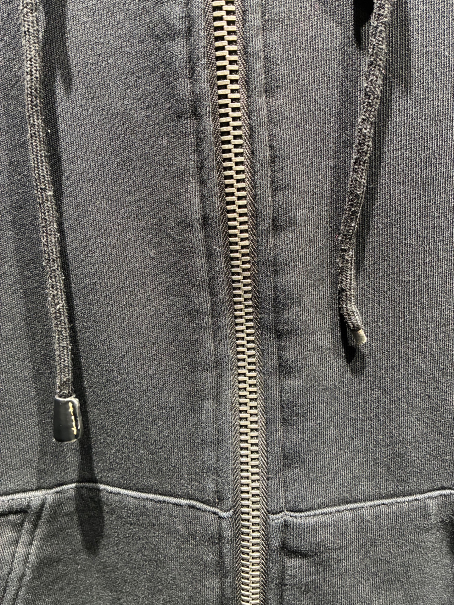 中古・古着通販】BURBERRY (バーバリー) ジップパーカー ブラック