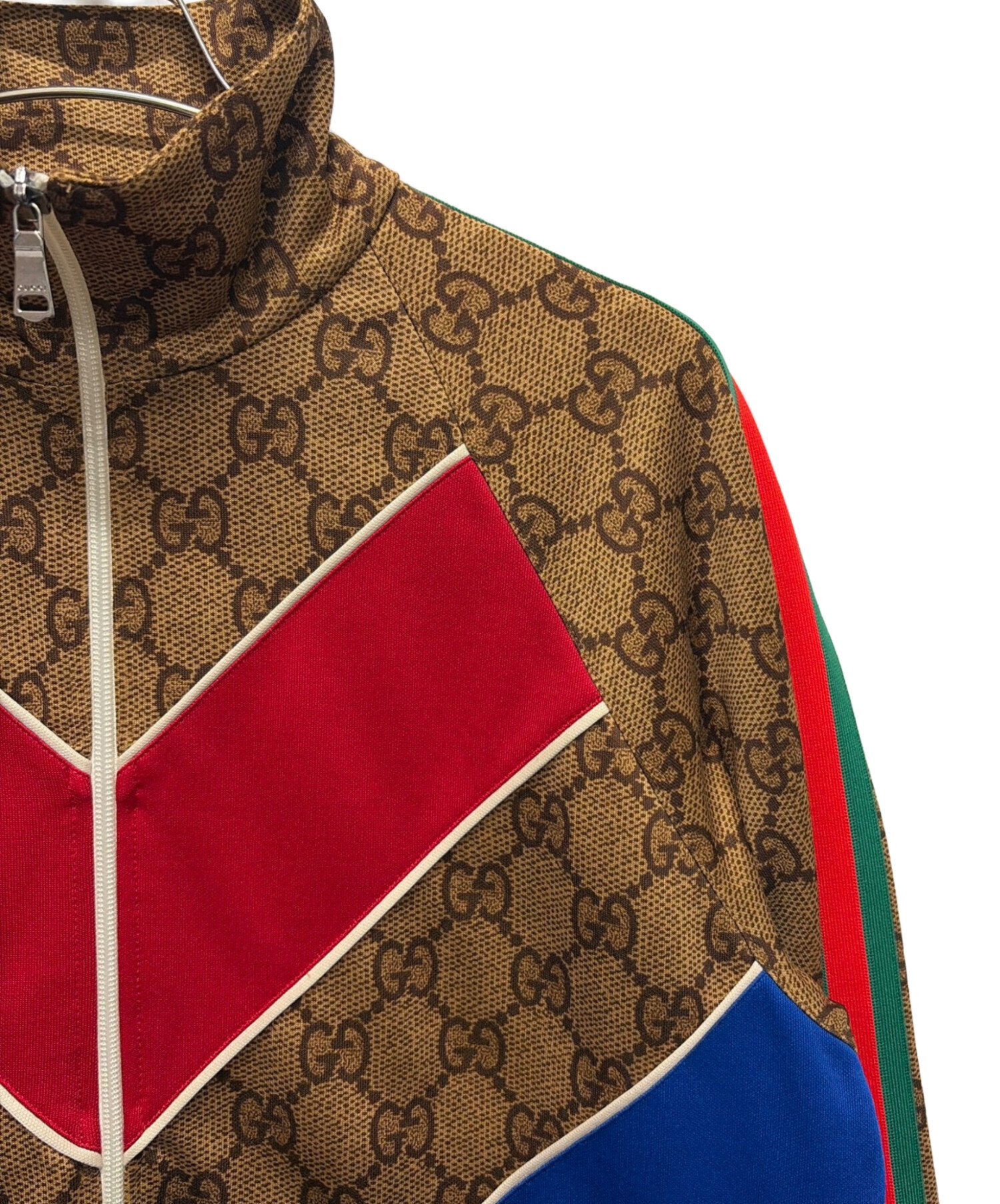 中古・古着通販】GUCCI (グッチ) GGナイロントラックジャケット 中古・古着通販】GUCCI (グッチ) GGナイロントラックジャケット