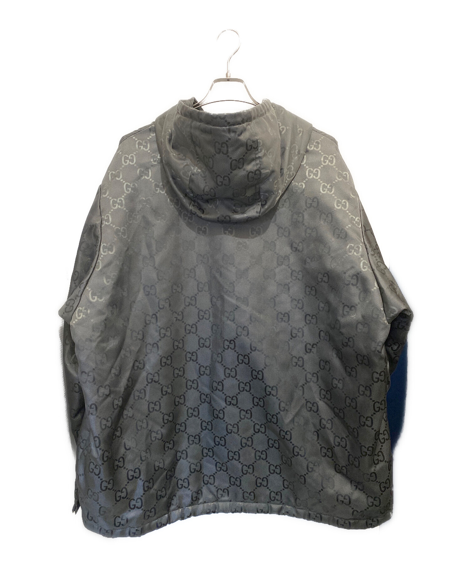 中古・古着通販】GUCCI (グッチ) OFF THE GRID HOODED JACKET グレー