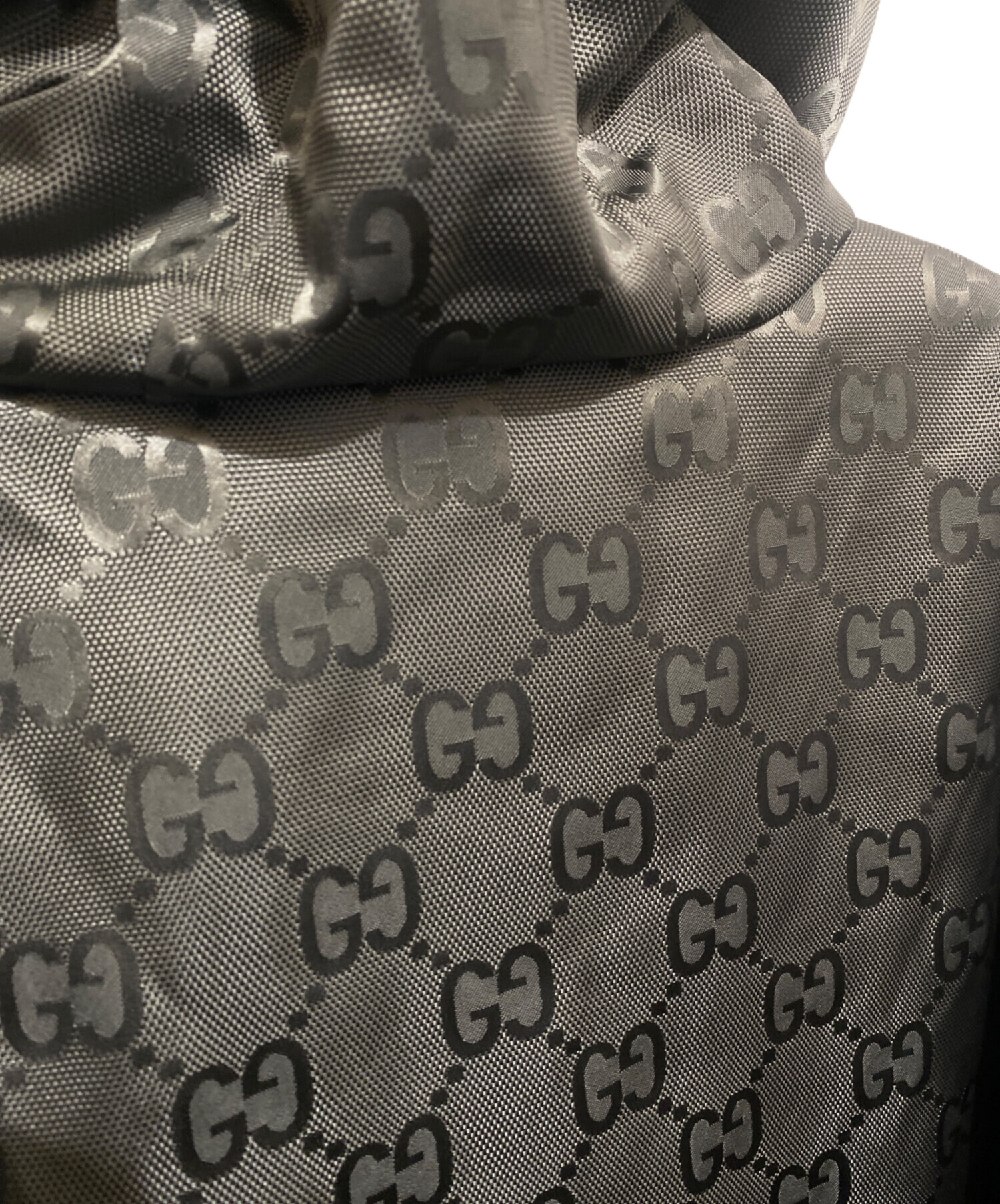 gucci off the grid ブルゾン 中古・古着通販】GUCCI (グッチ) OFF THE GRID HOODED JACKET グレー