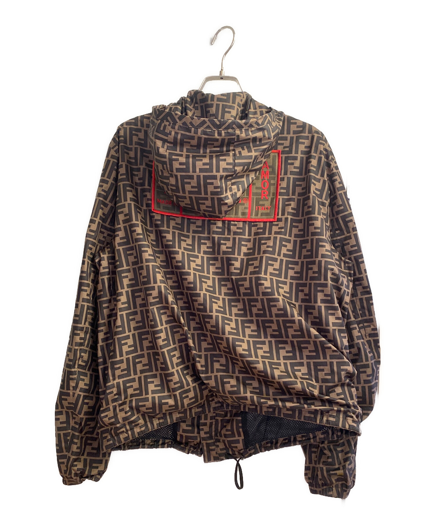 FENDI 23AW FFロゴ (ズッカ柄) ジャカードファブリック ジャケット FENDI/フェンディ】ズッカ柄ナイロンジャケット【買取入荷情報
