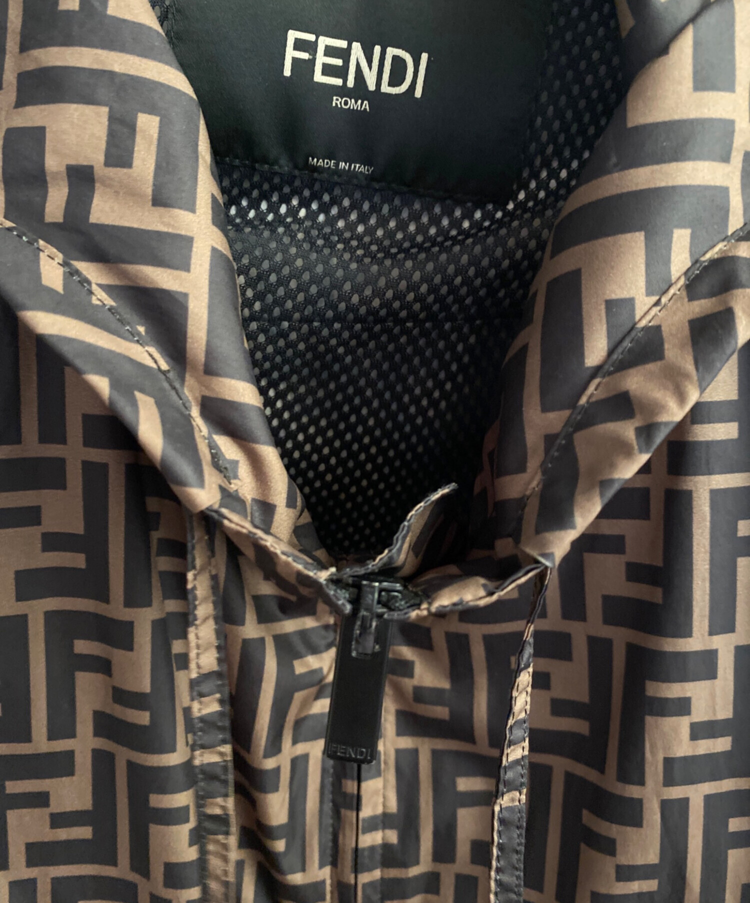 中古・古着通販】FENDI (フェンディ) ズッカジャケット ベージュ