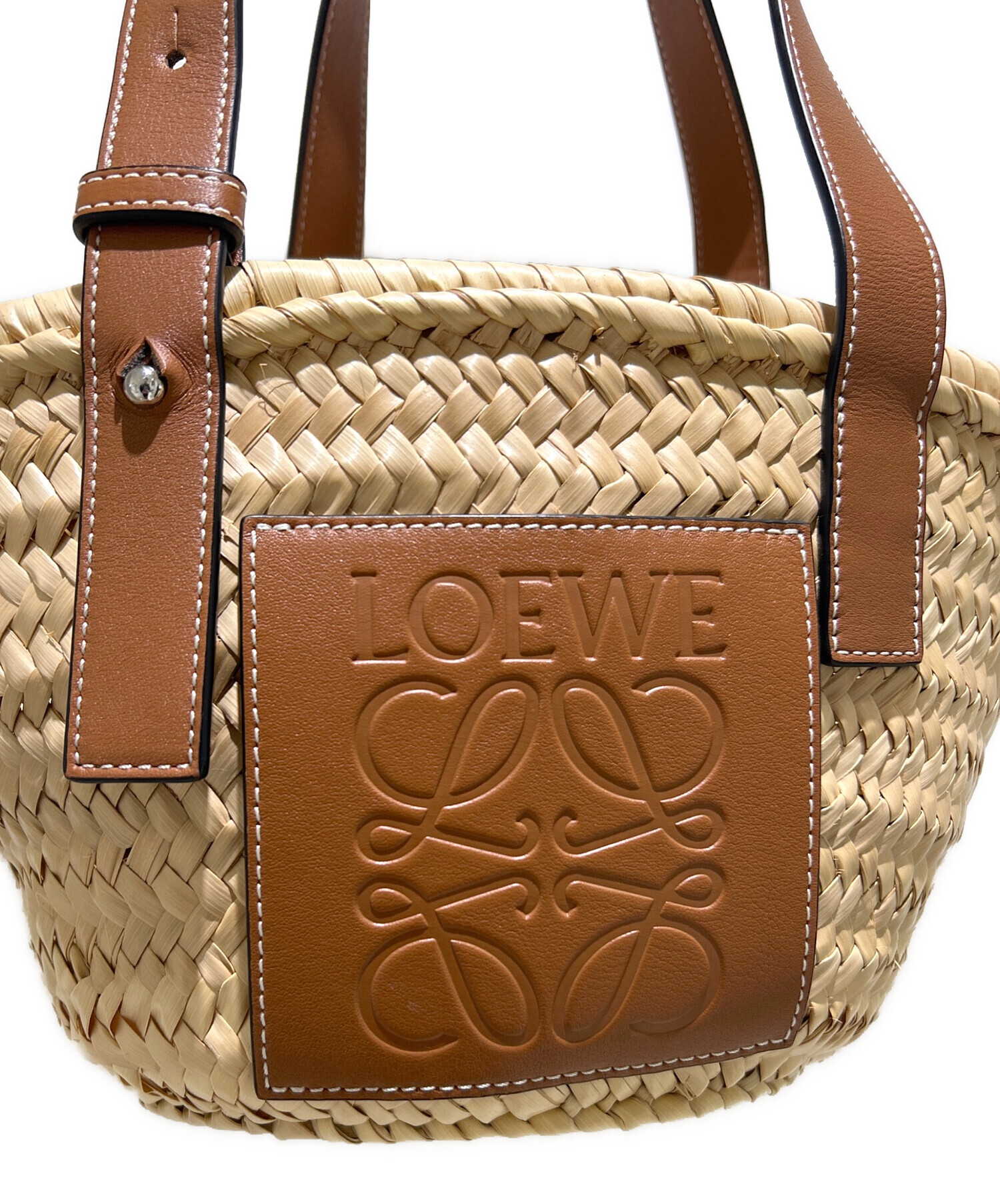 中古・古着通販】LOEWE (ロエベ) バスケットバッグ/ACBKS93X01