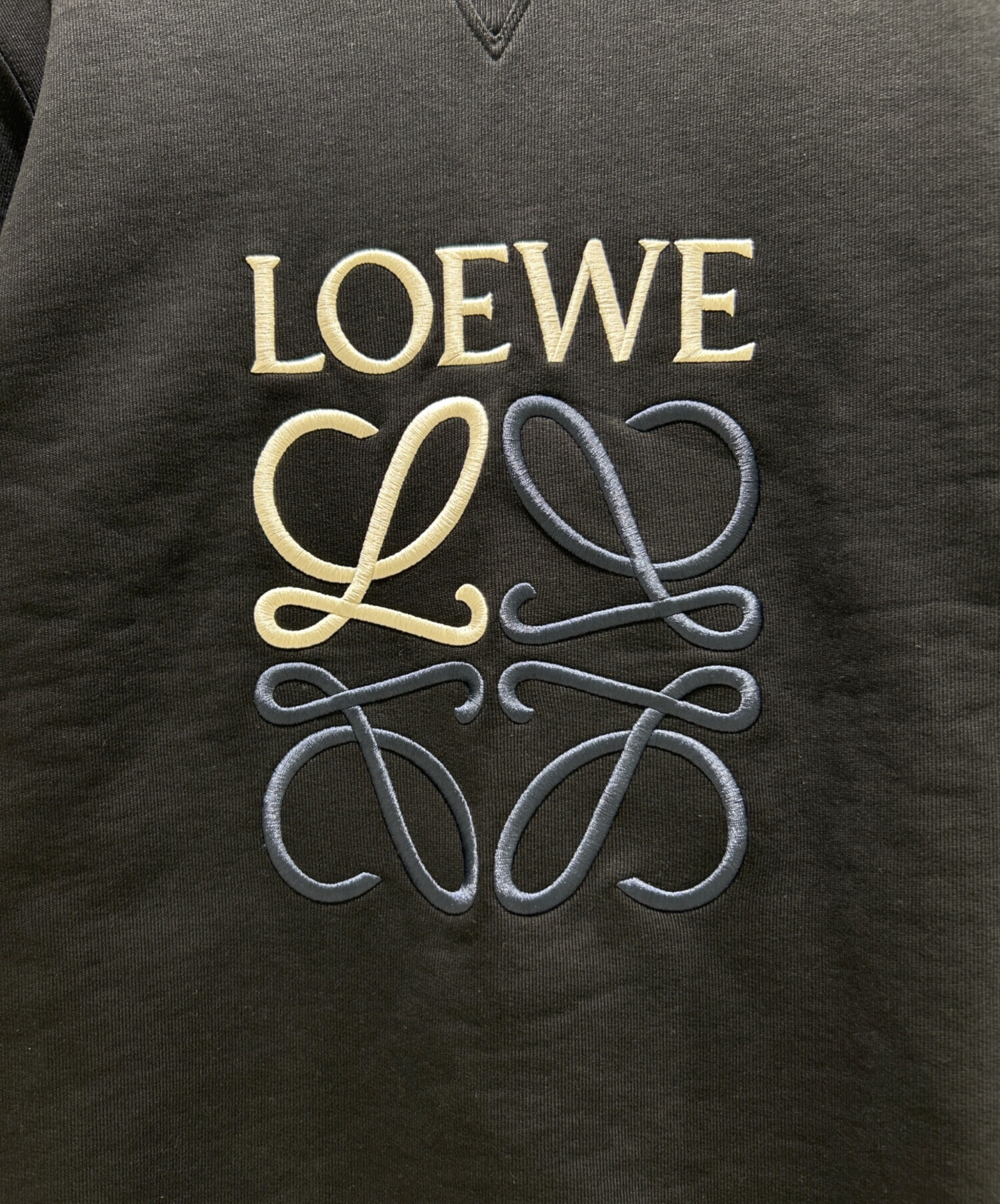 中古・古着通販】LOEWE (ロエベ) Anagram Cotton Sweatshirt Logo 